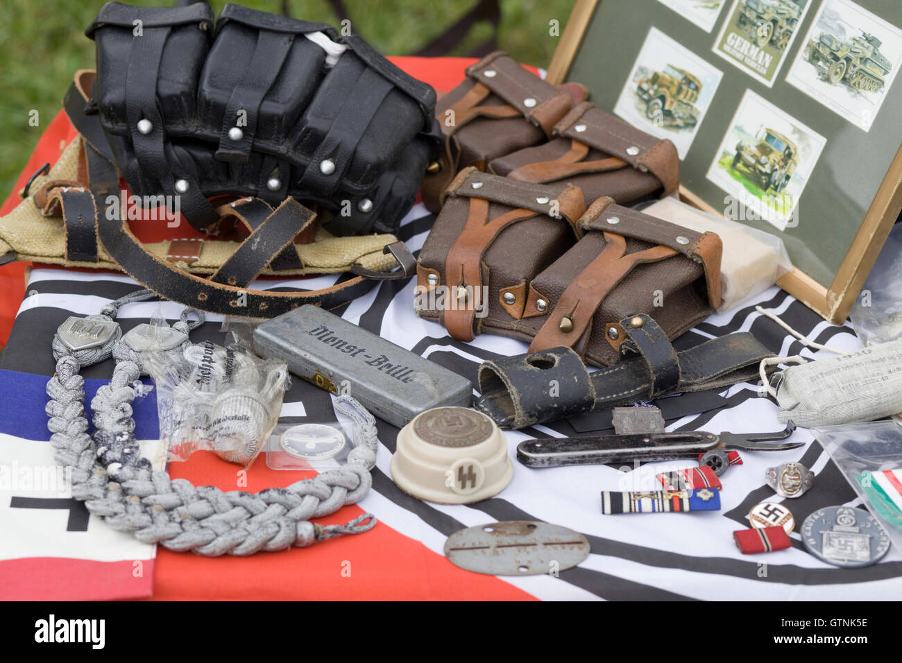 WW11 deutschen Erinnerungsstücke Stockfoto