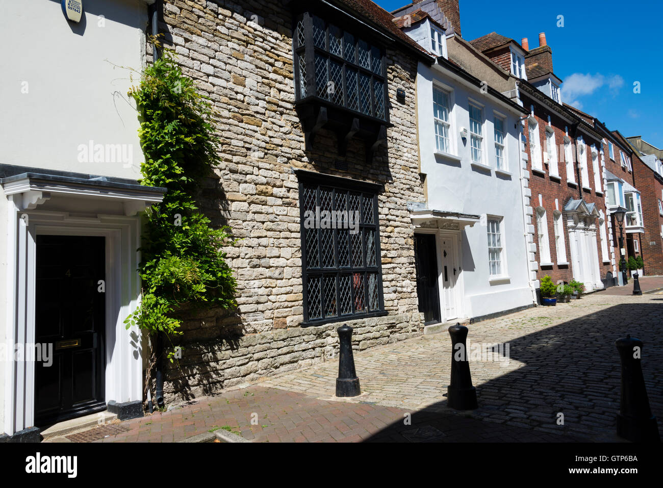 Markt-Straße, Poole, Dorset, England, Vereinigtes Königreich. Stockfoto