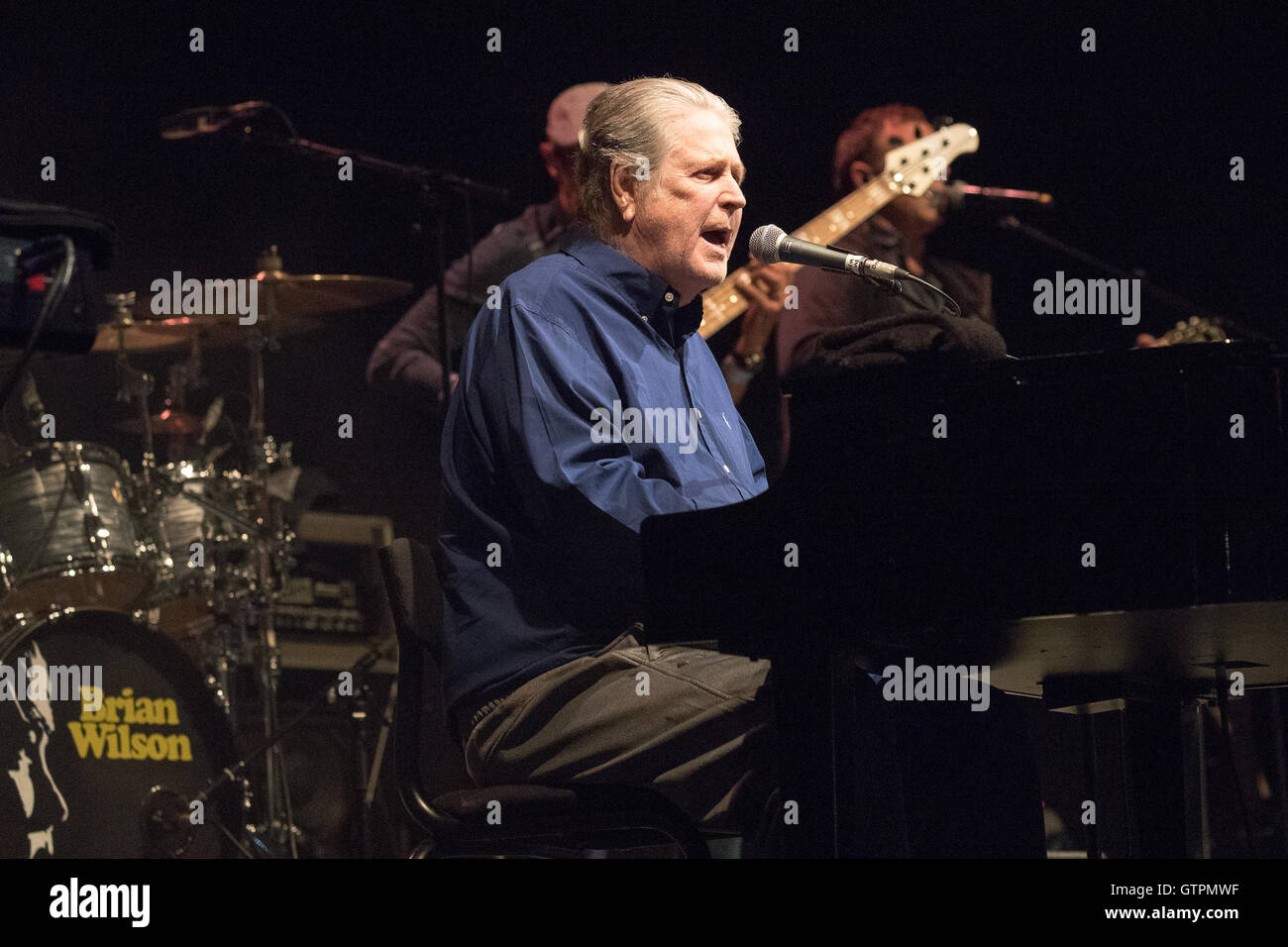 Brighton, England. 3. September 2016, führt Brian Wilson im miteinander der Menschen im Preston Park Brighton, England © Jason R Stockfoto