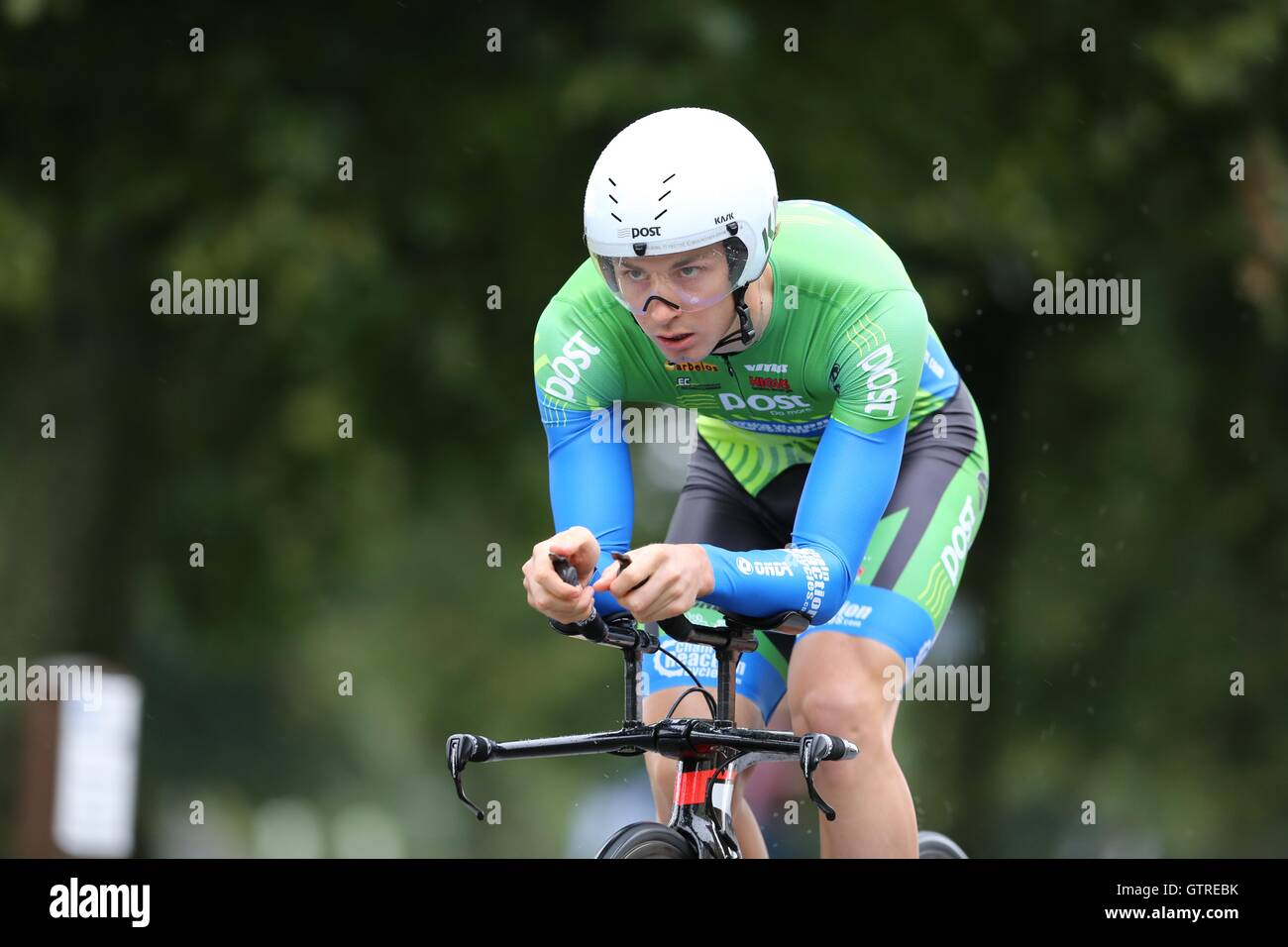 Bristol, UK.  10. September 2016. Tour von Großbritannien Bühne 7a, Zeitfahren.  Oliver Kent-Spark Credit: Neville Stile/Alamy Live-Nachrichten Stockfoto