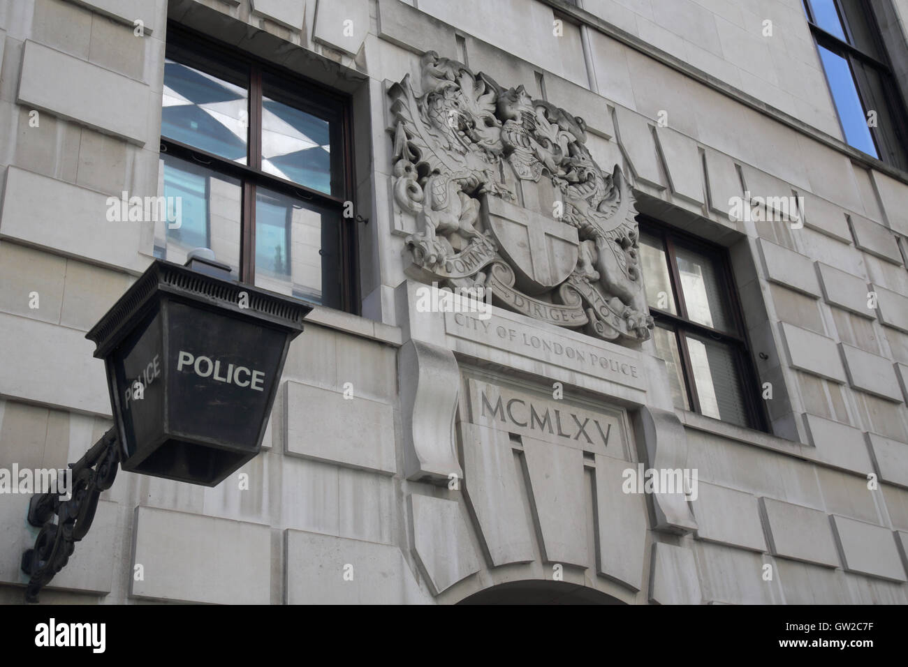 Liebe Spur Polizeistation in der City of london Stockfoto