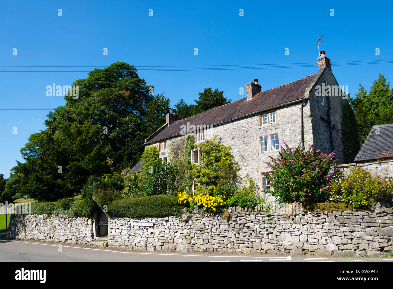 Tissington (Peak District National Park) Derbyshire, England, UK. Stockfoto