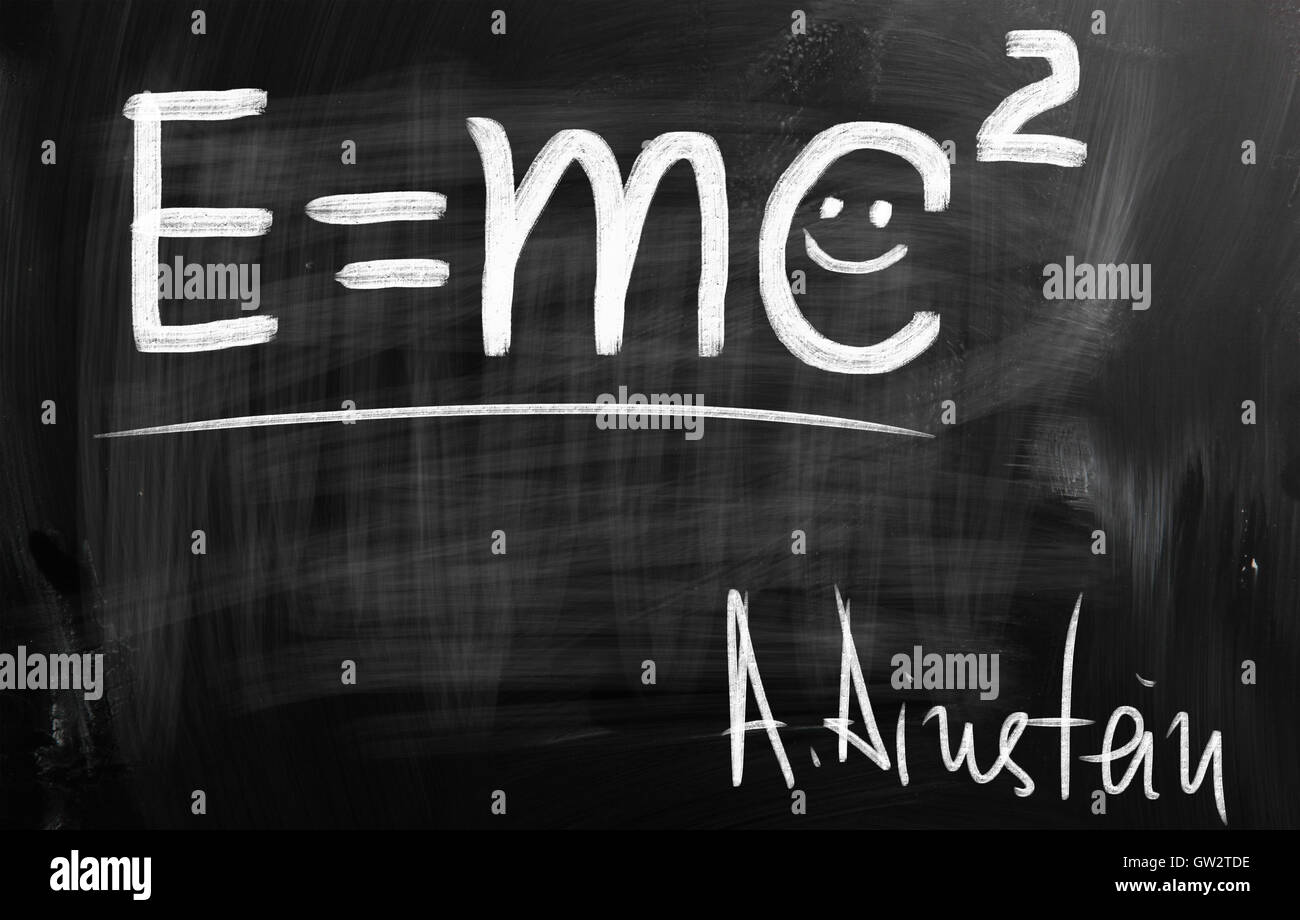 Einstein formel Fotos und Bildmaterial in hoher Auflösung Alamy