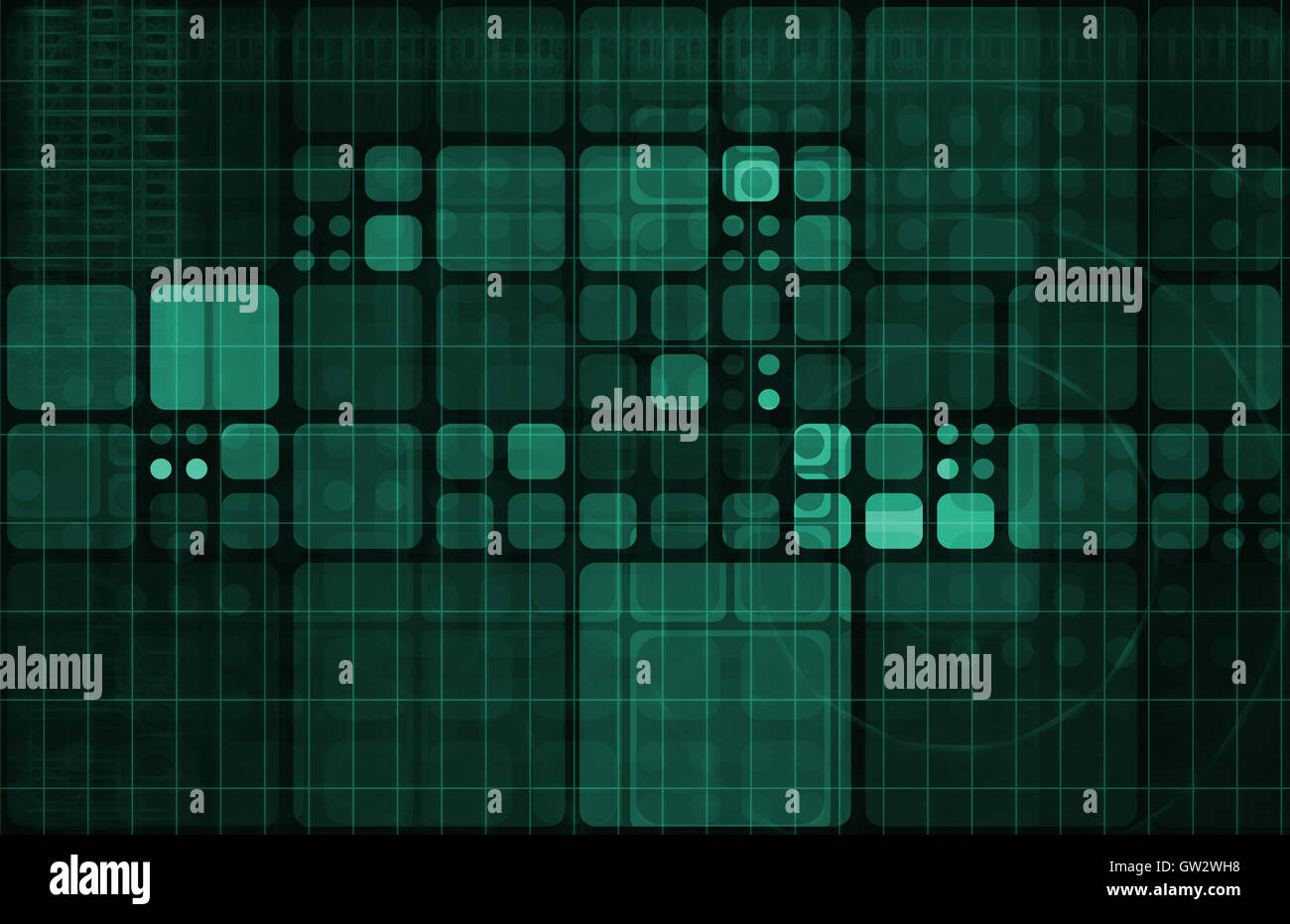 Integriertes System Stockfoto