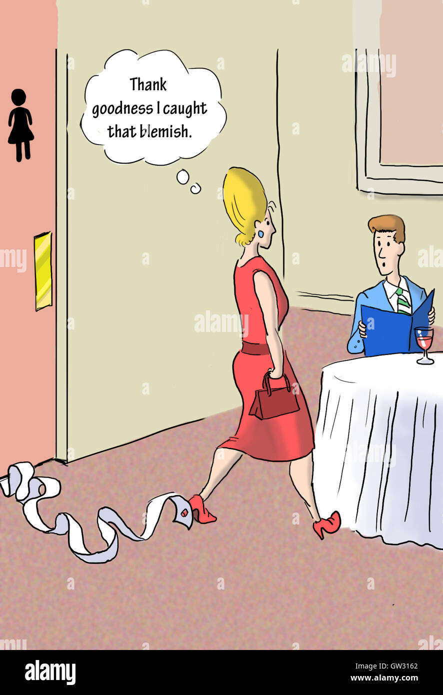 Funny Toilet Cartoon Stockfotos Und Bilder Kaufen Alamy