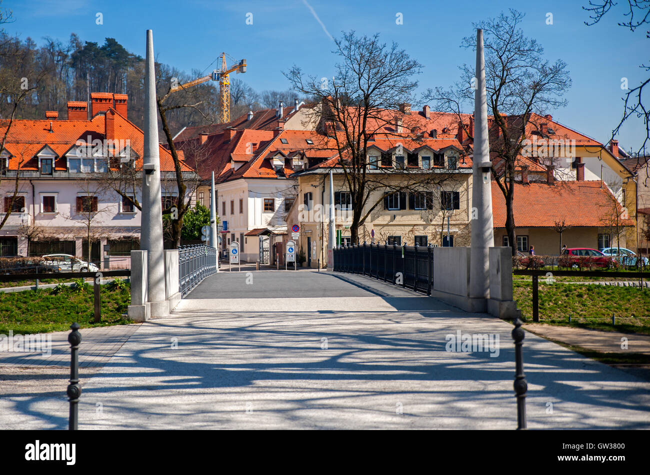 Ljubljana, Slowenien Stockfoto