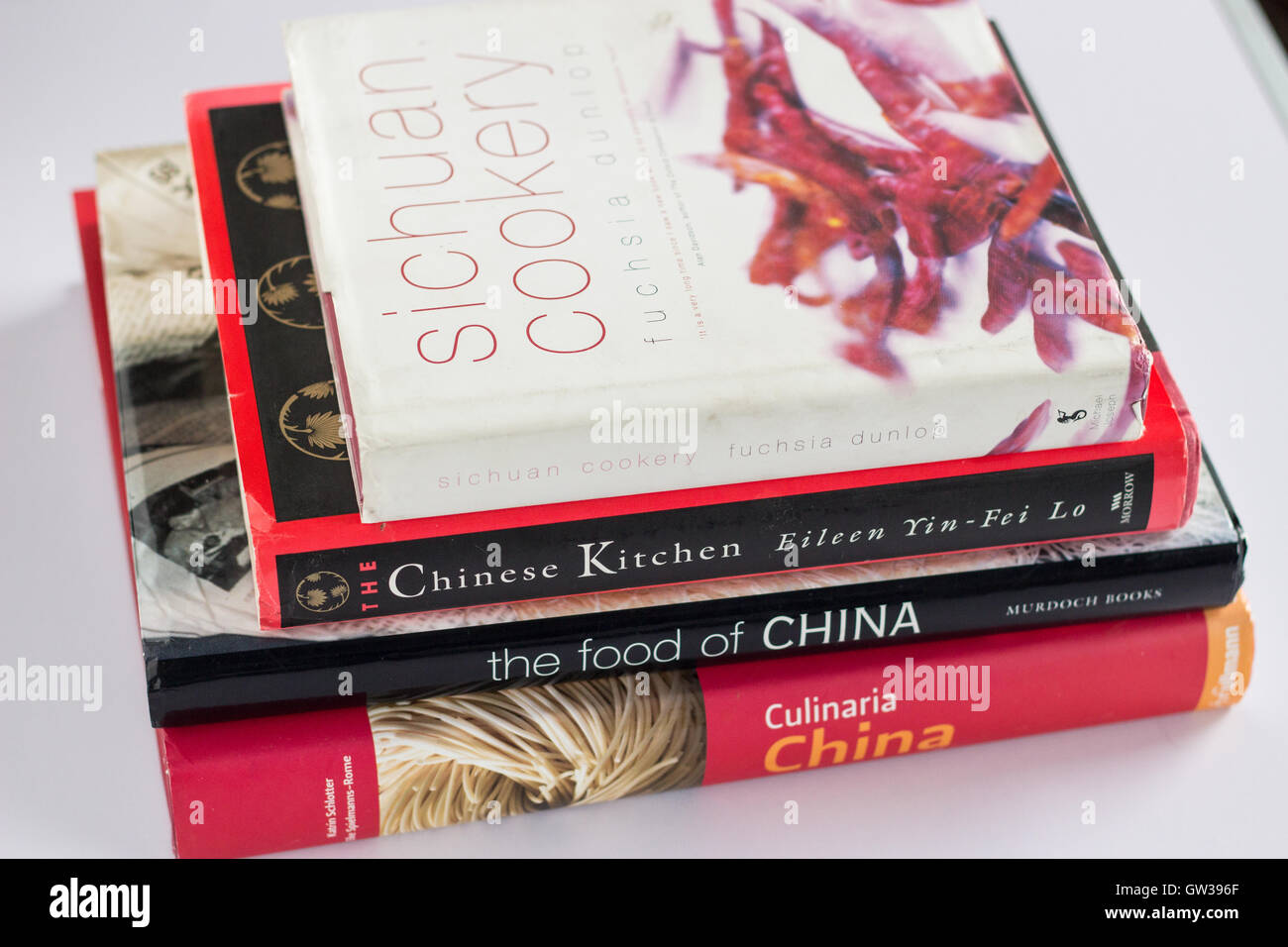 Chinesischen Kochbücher Stockfoto