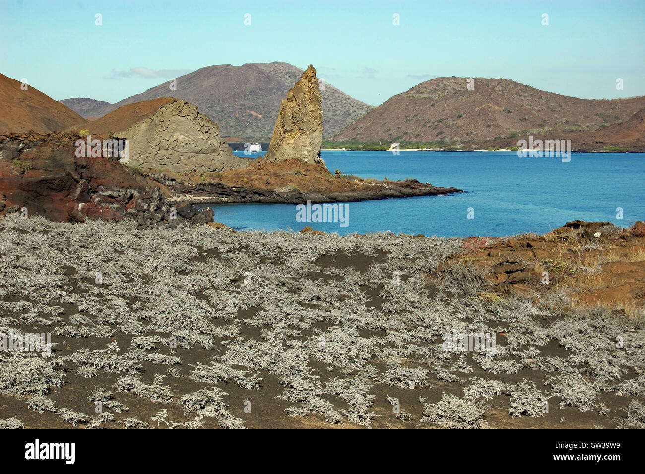 Pinnacle Rock, Galapagos Stockfoto