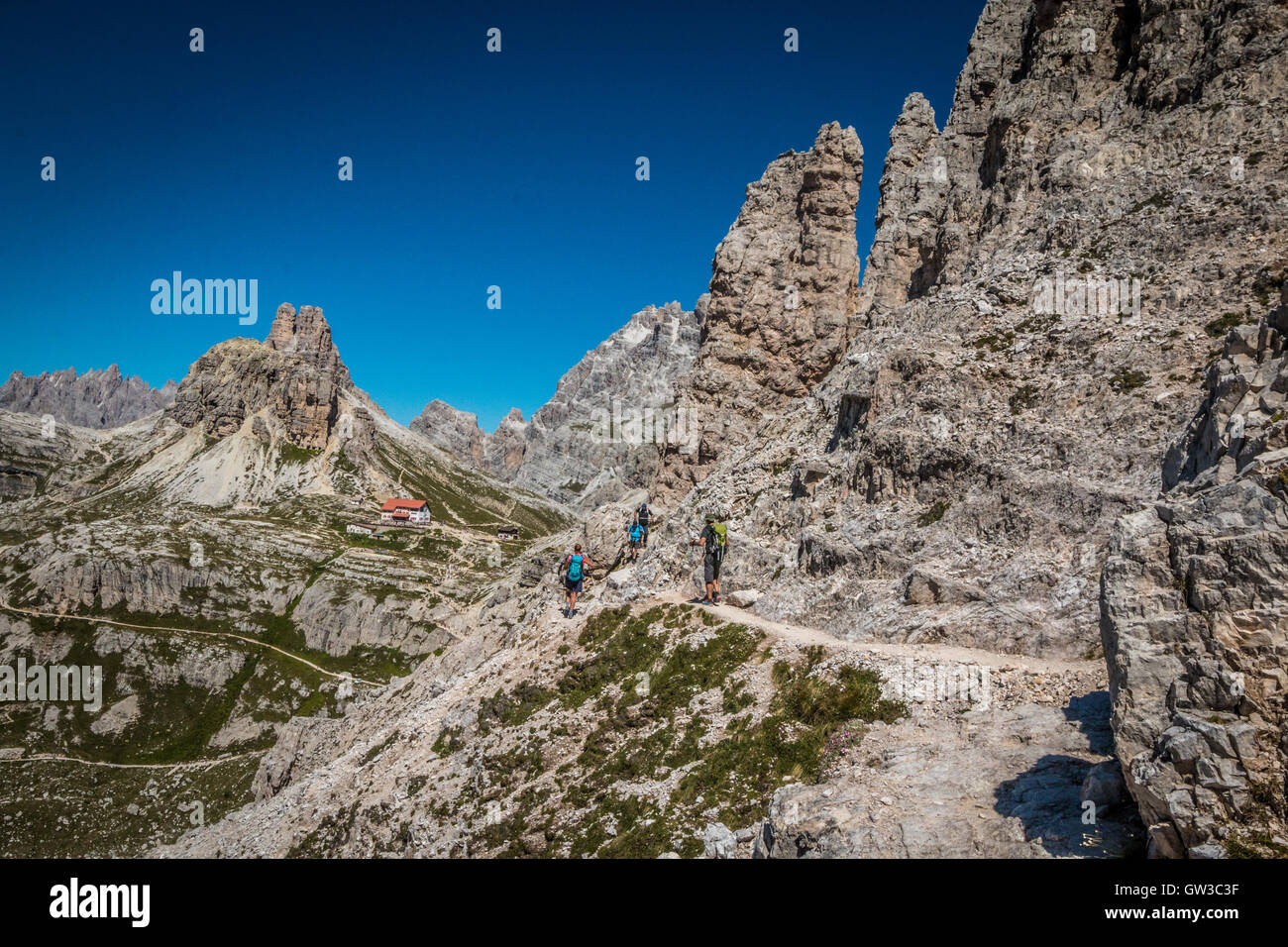 Dolomiten, Italienische Alpen Stockfoto