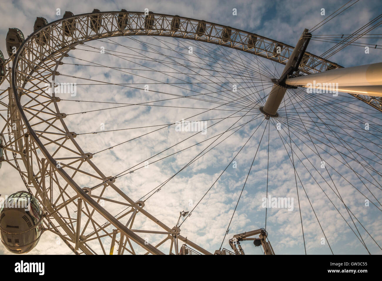 Das London Eye Stockfoto