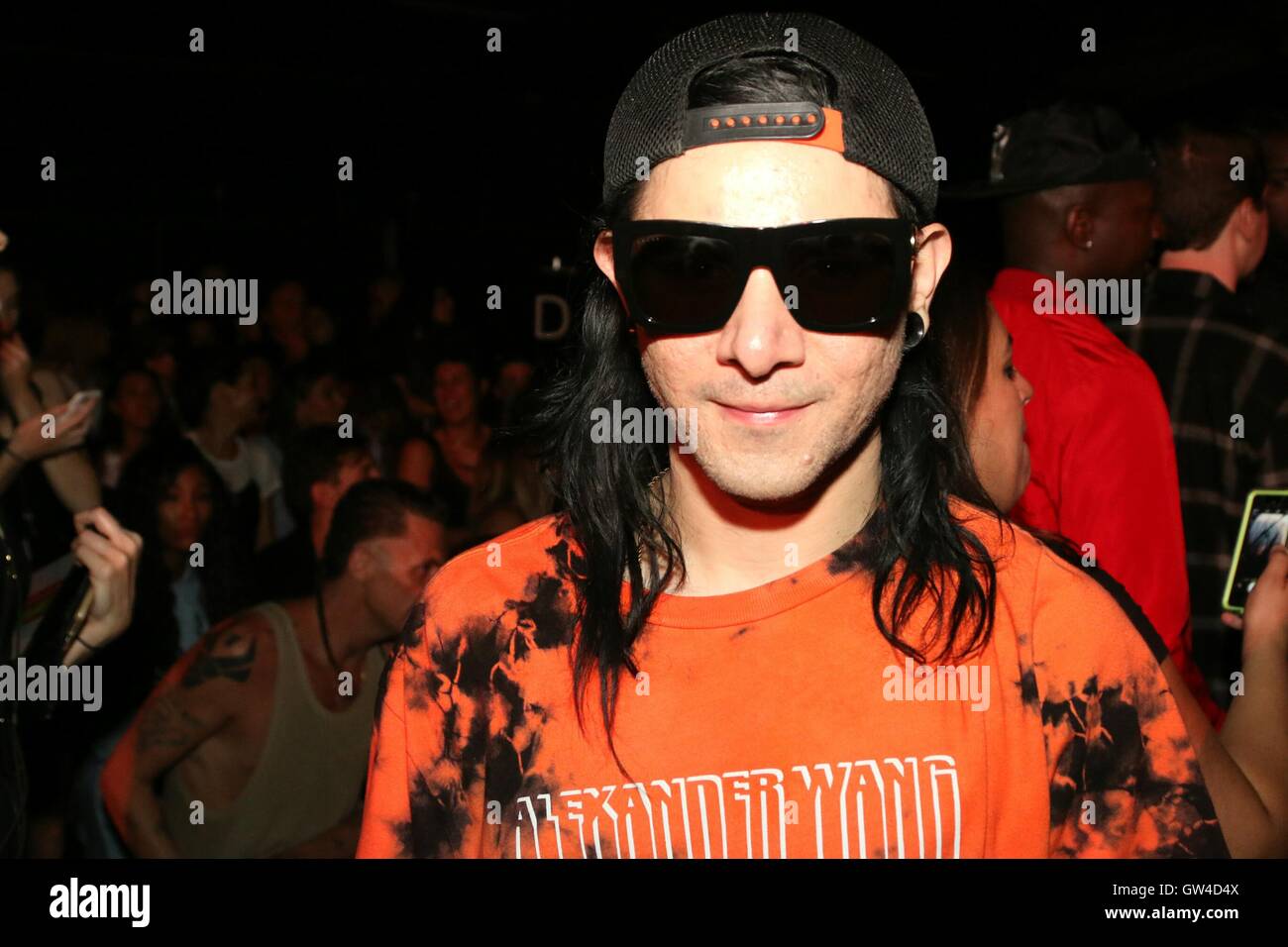 New York NY Sept 10: The Alexander Wang Fashion Show in New York Fashion Week 2016 in New York City am 10. September 2016 Credit Walik Goshorn / MediaPunch Stockfoto