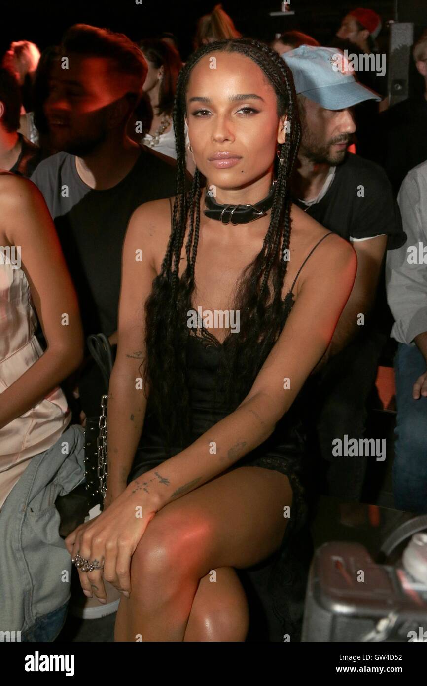 New York, USA. 10. September 2016. Die Alexander Wang Fashion Show in New York Fashion Week 2016 in New York City am 10. September 2016 Credit: MediaPunch Inc/Alamy Live News Stockfoto