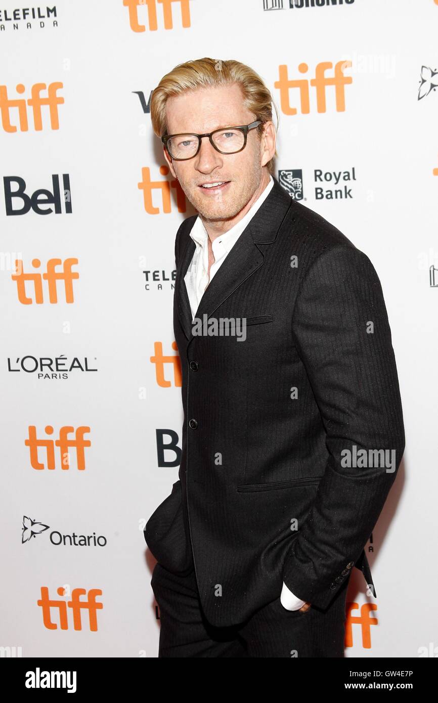 Toronto, ON, Canada. 10. September 2016. David Wenham im Ankunftsbereich für LION Premiere beim Toronto International Film Festival 2016, Princess of Wales Theatre, Toronto, ON 10. September 2016. Bildnachweis: James Atoa/Everett Collection/Alamy Live-Nachrichten Stockfoto