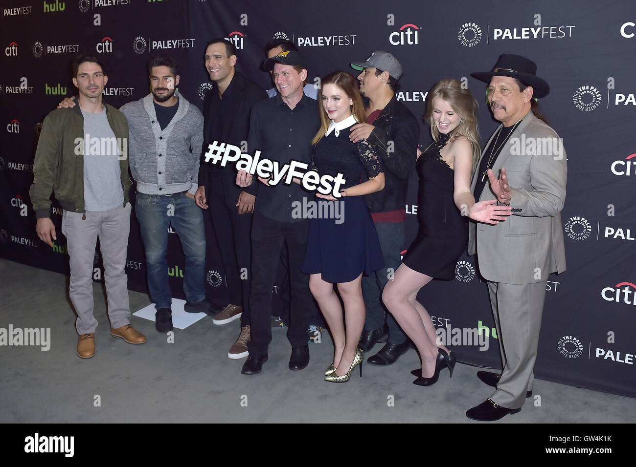 Beverly Hills, Kalifornien. 9. September 2016. Stimmen zu besuchen die "From Dusk Till Dawn: The Series Vorführung am Paley Center for Media am 9. September 2016 in Beverly Hills, Kalifornien. | Nutzung weltweit © Dpa/Alamy Live-Nachrichten Stockfoto