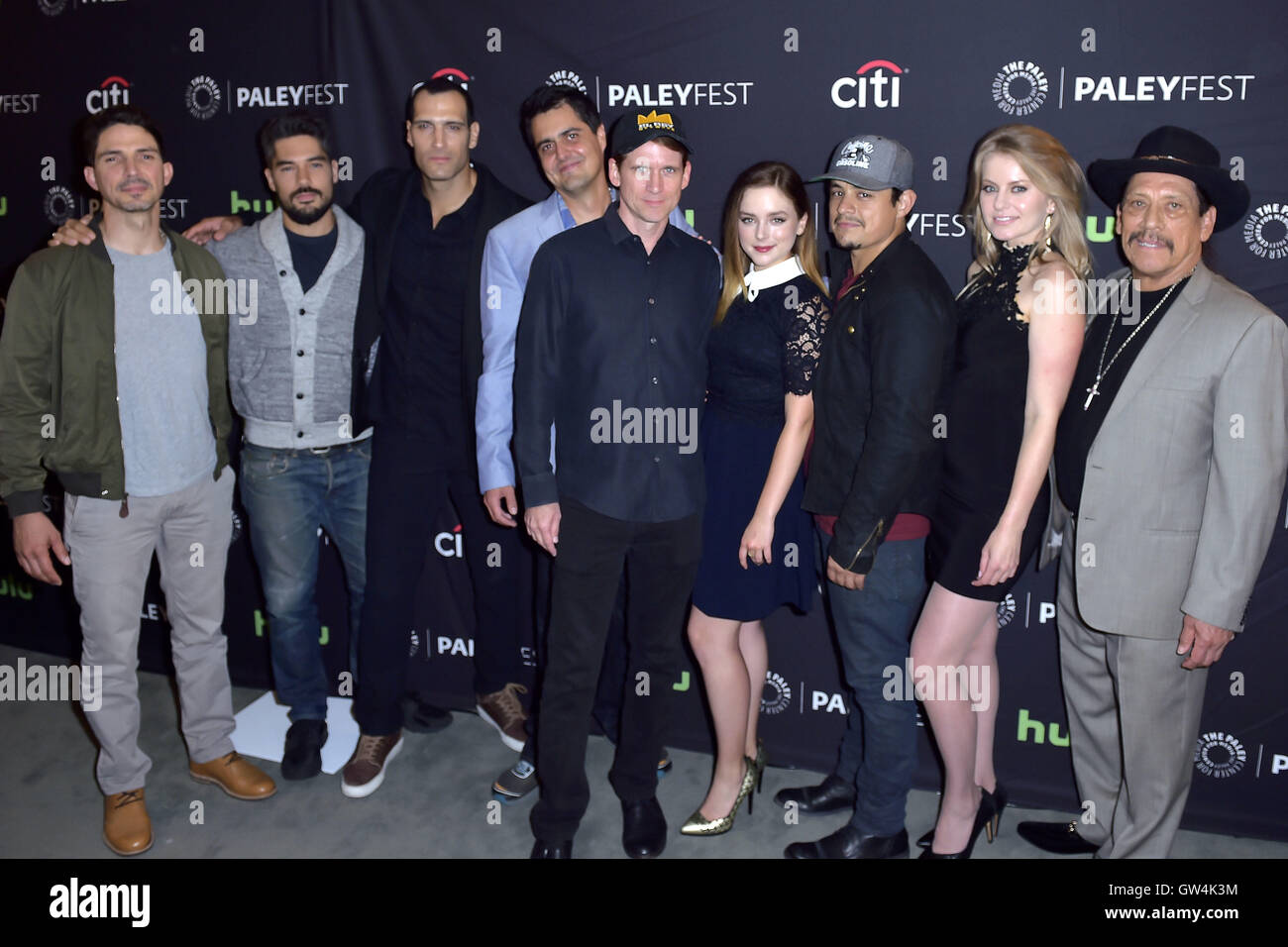 Beverly Hills, Kalifornien. 9. September 2016. Stimmen zu besuchen die "From Dusk Till Dawn: The Series Vorführung am Paley Center for Media am 9. September 2016 in Beverly Hills, Kalifornien. | Nutzung weltweit © Dpa/Alamy Live-Nachrichten Stockfoto