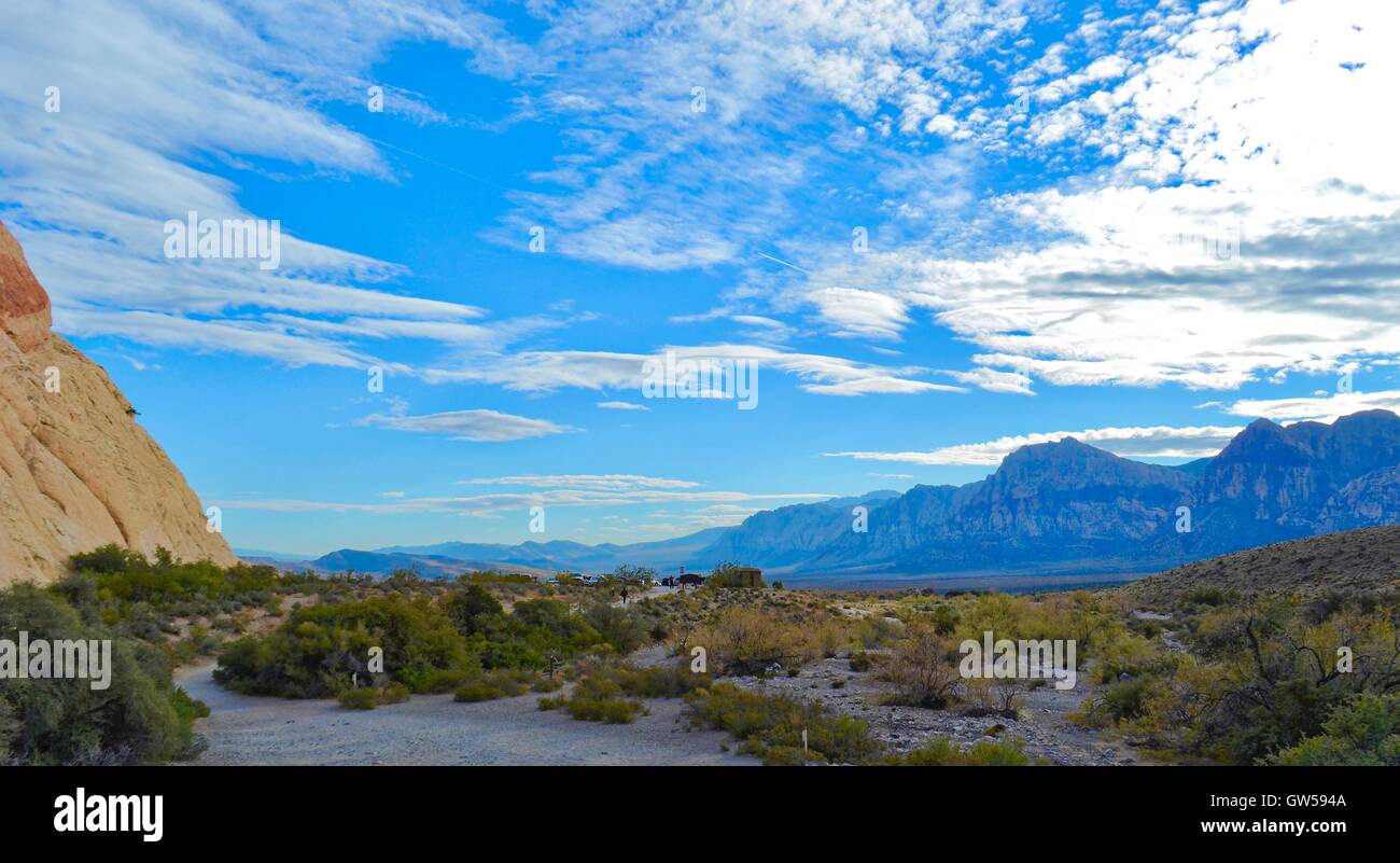 Szene im Red Rock Canyon Stockfoto