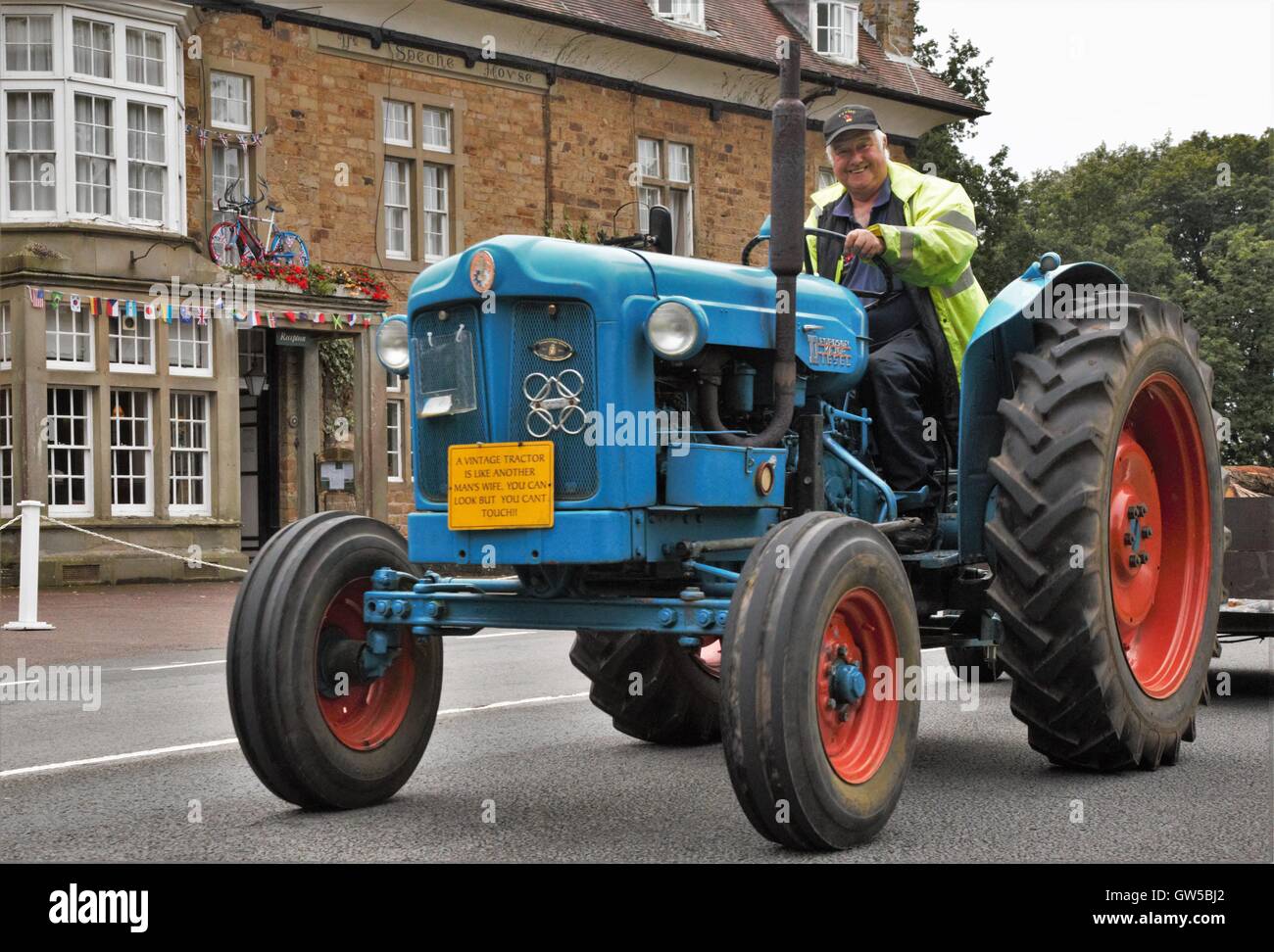 Oldtimer-Traktor Fordson Stockfoto