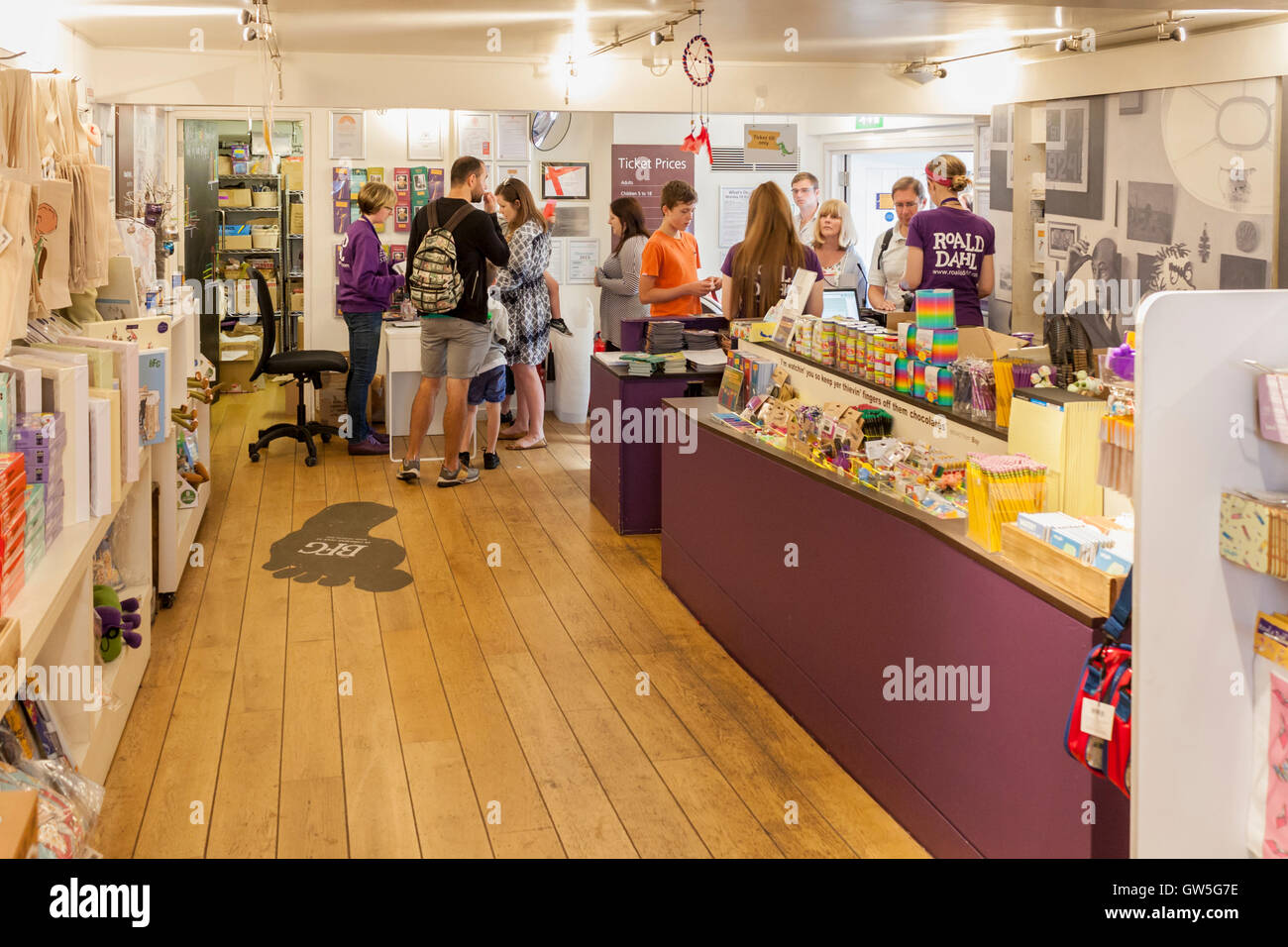 Roald Dahl Museum, Great Missenden, Buckinghamshire, England, GB, UK. Stockfoto