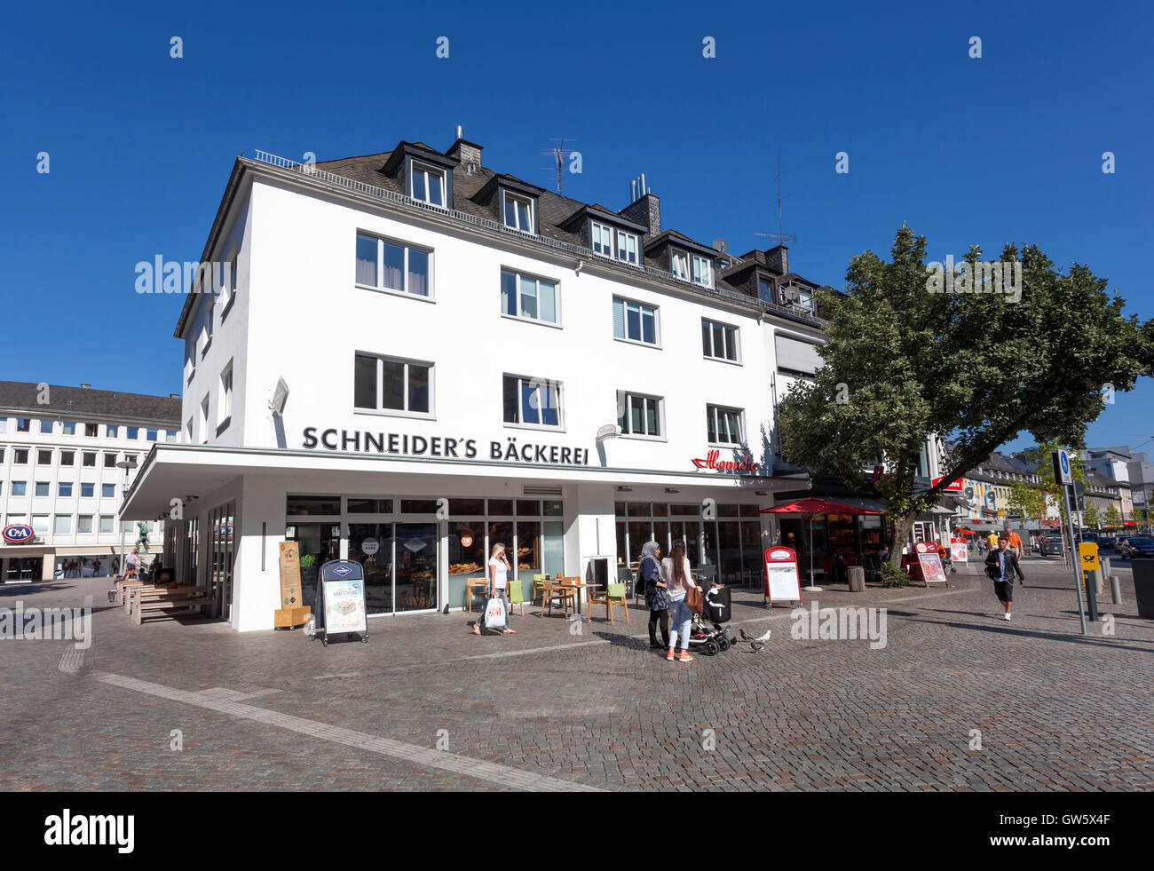 Traditionelle Bäckerei in Siegen, Deutschland Stockfoto