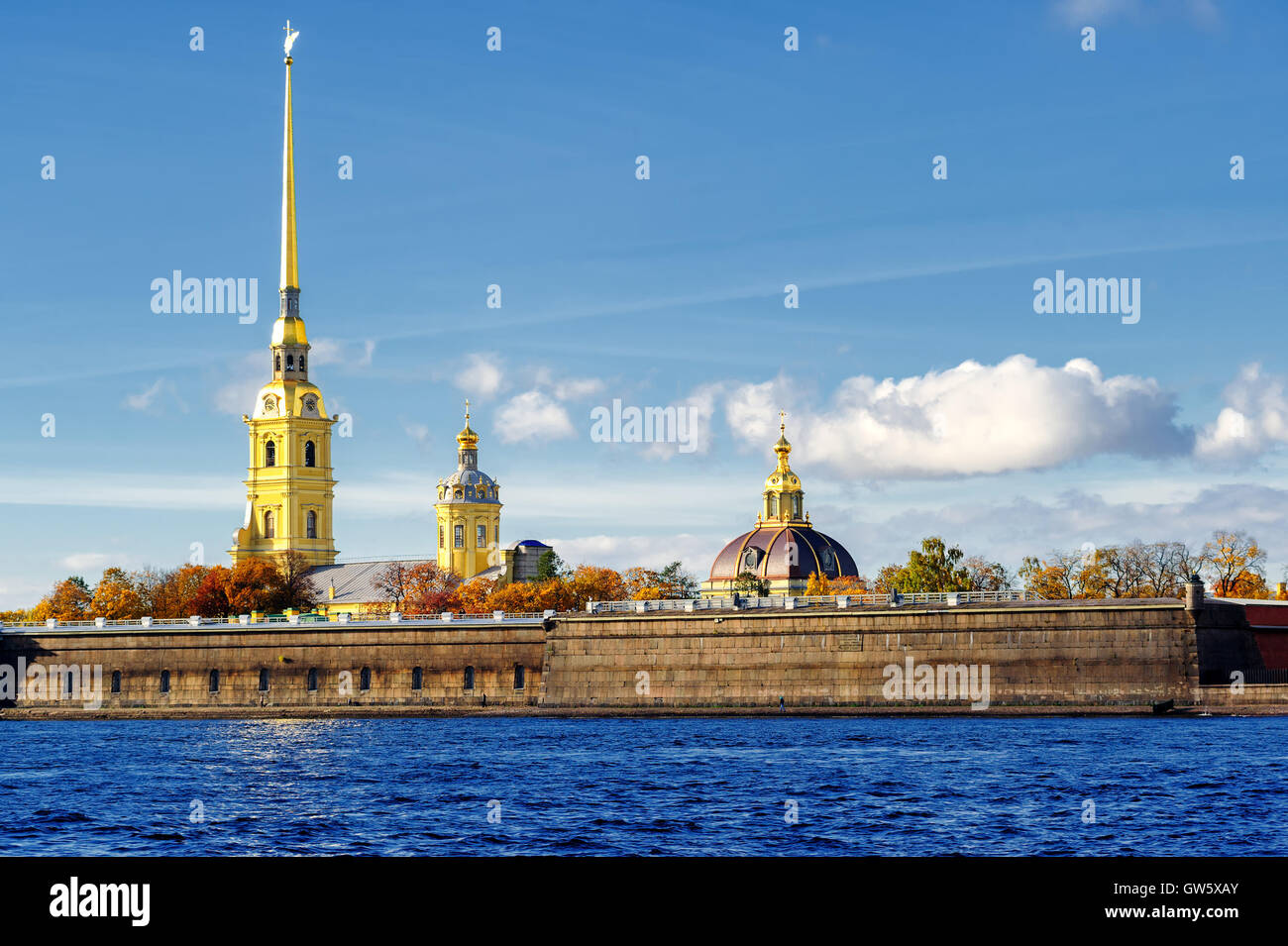 Peter und Paul-Festung, Sankt Petersburg, Russland Stockfoto