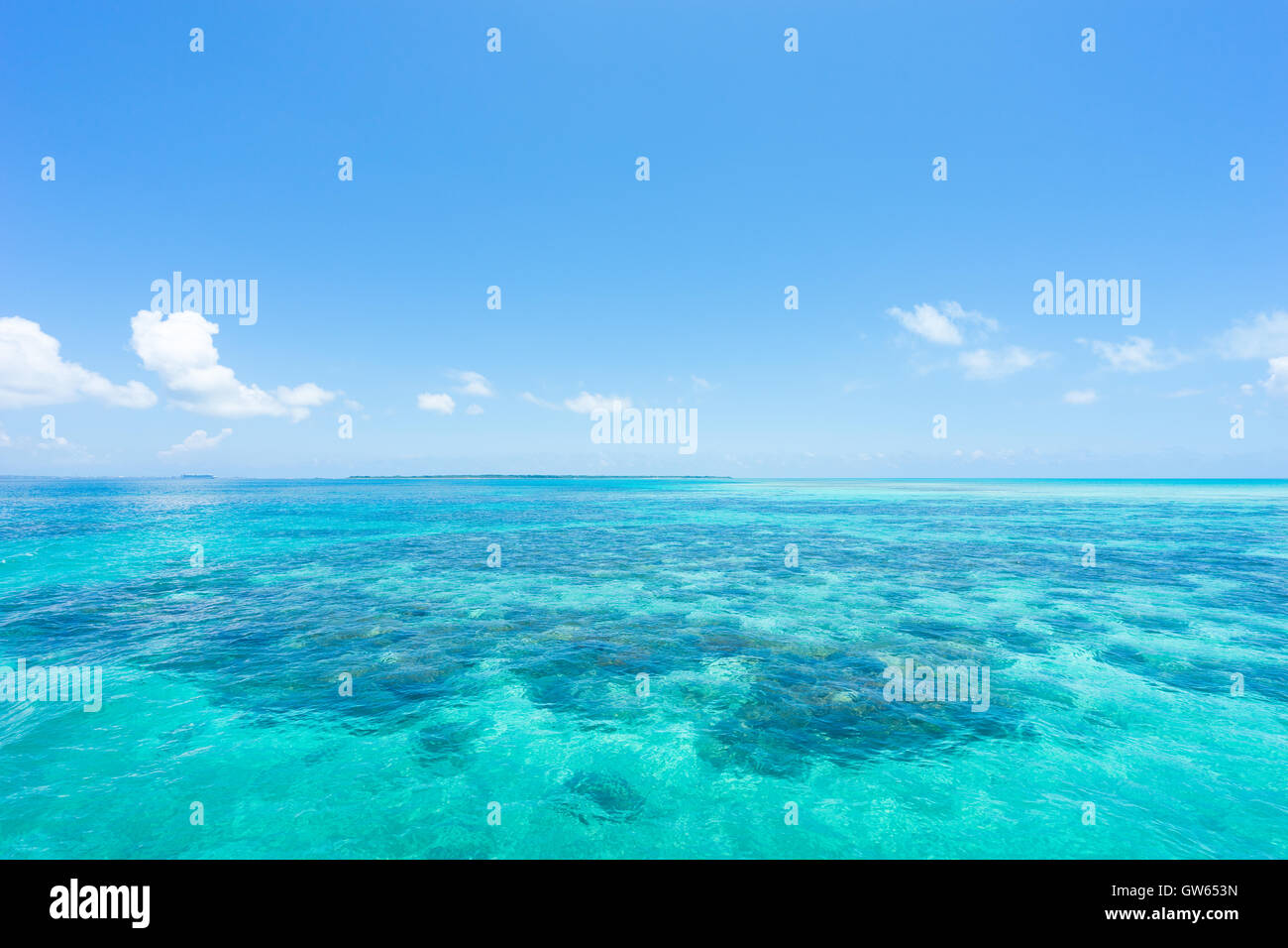 Tropische Insel-Paradies der Insel Ishigaki, Yaeyama-Inselgruppe, Okinawa, Japan Stockfoto