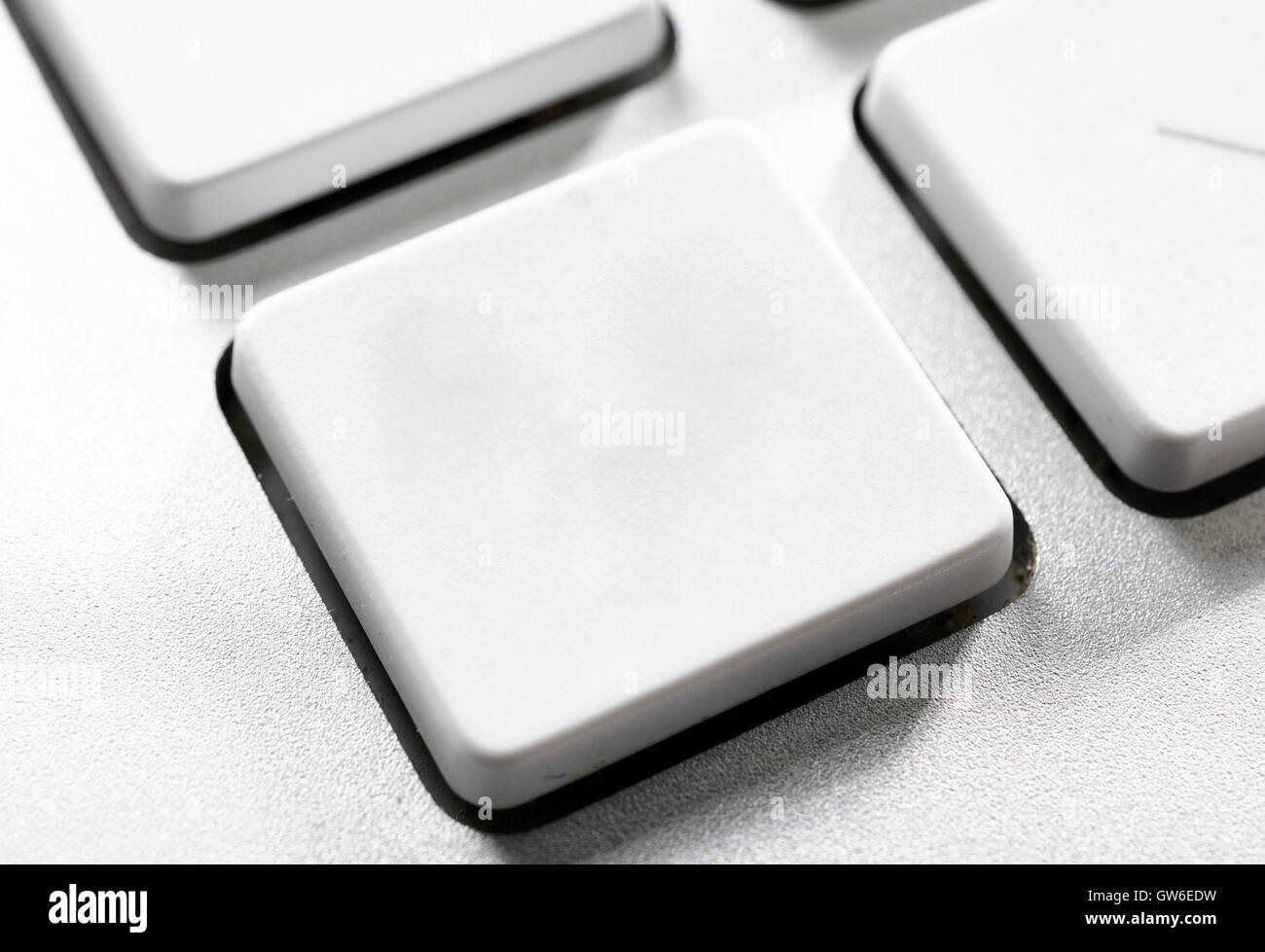 Schaltfläche "radioaktiv" Stockfoto