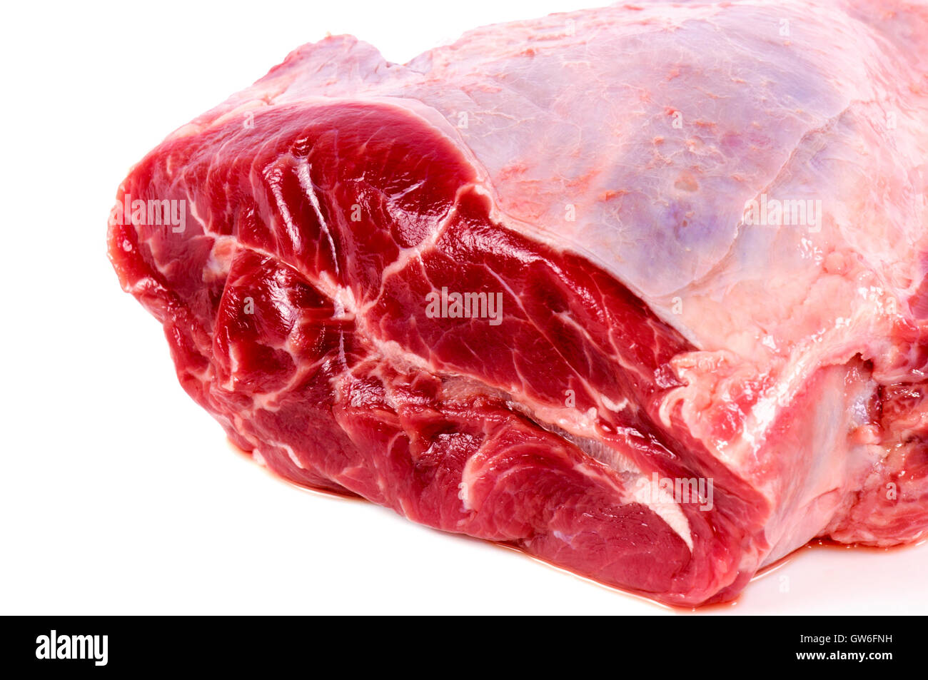 Saftiges Rindfleisch Stockfoto