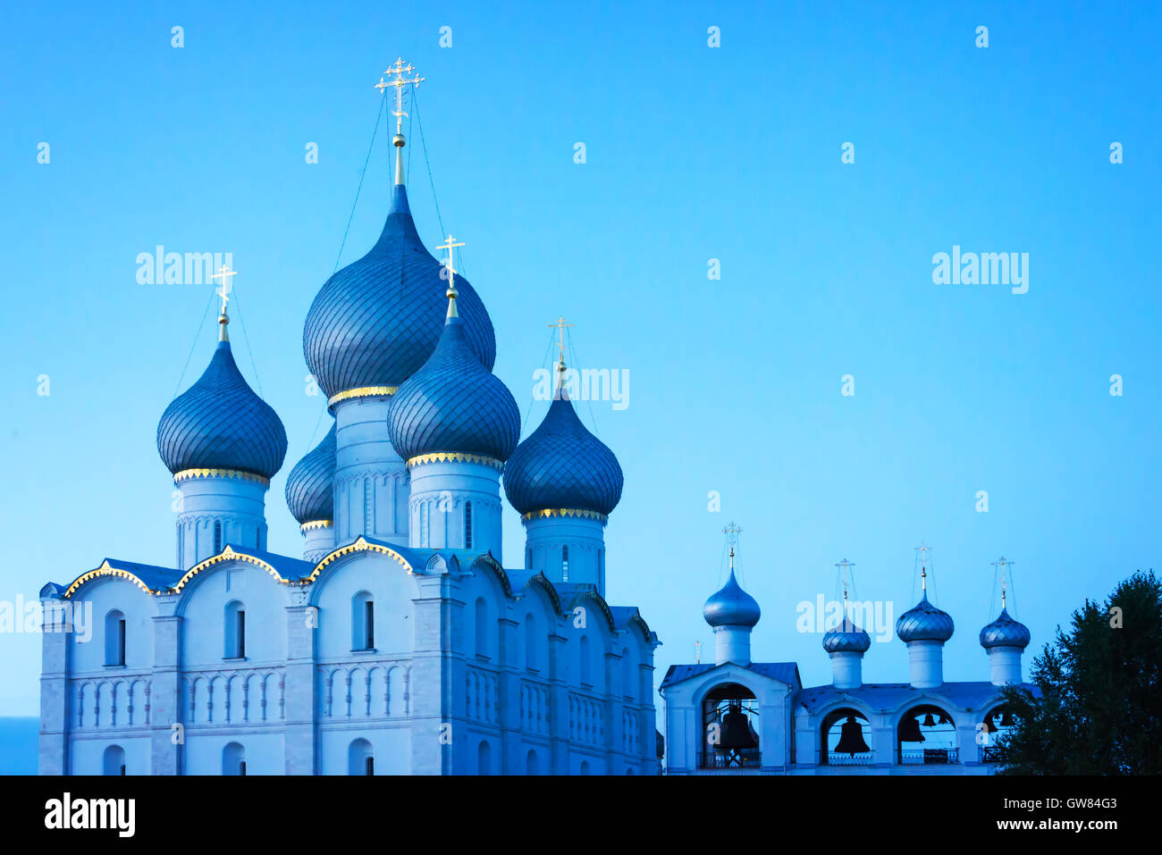 Rostower Kreml, Goldener Ring, Russland Stockfoto