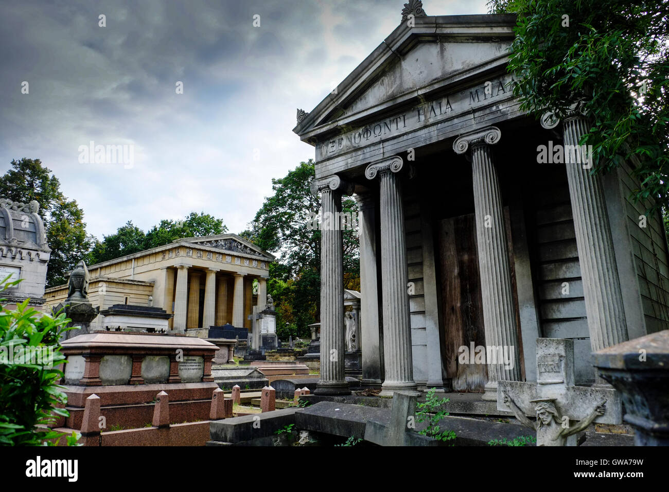 West Norwood Cemetery Stockfoto