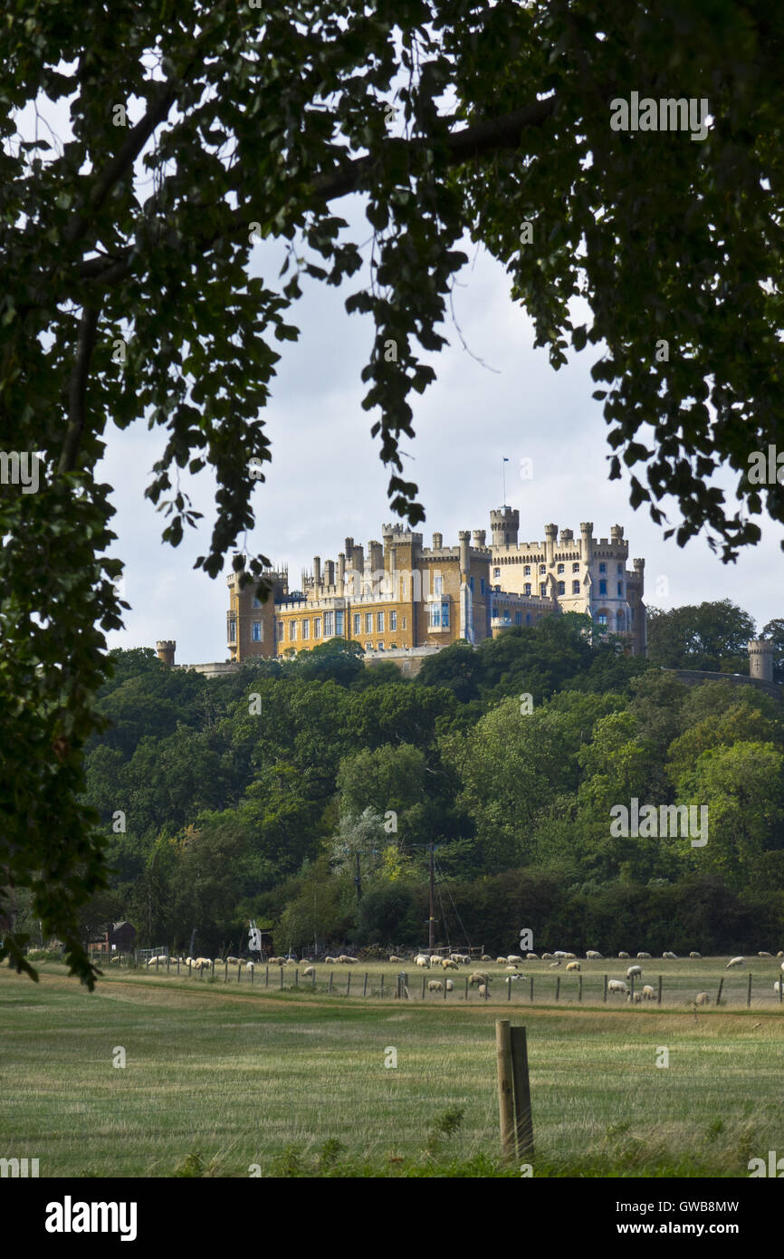 Belvoir Castle Leicestershire, England UK Stockfoto