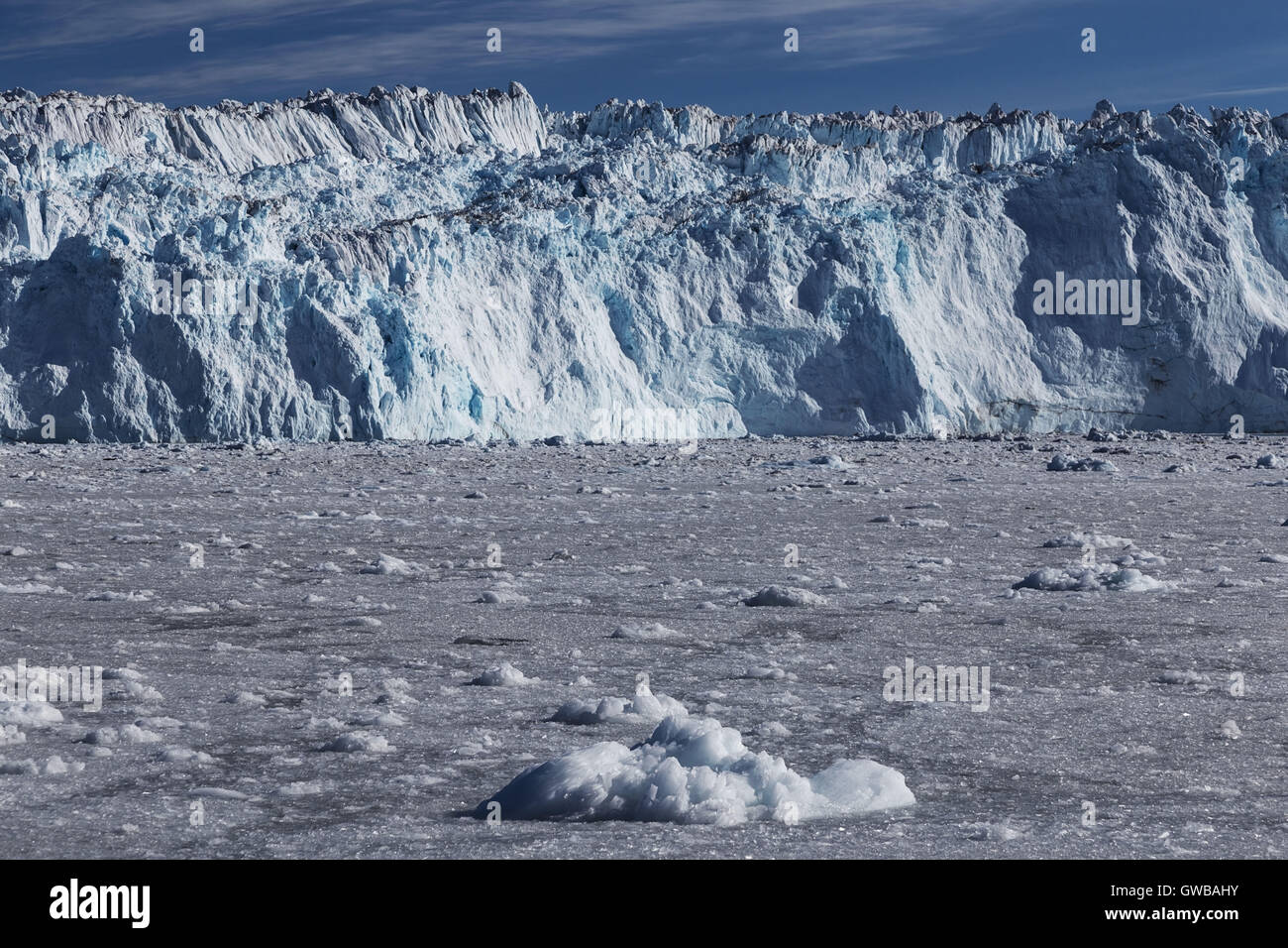 EQI Sermia Gletscher Stockfoto