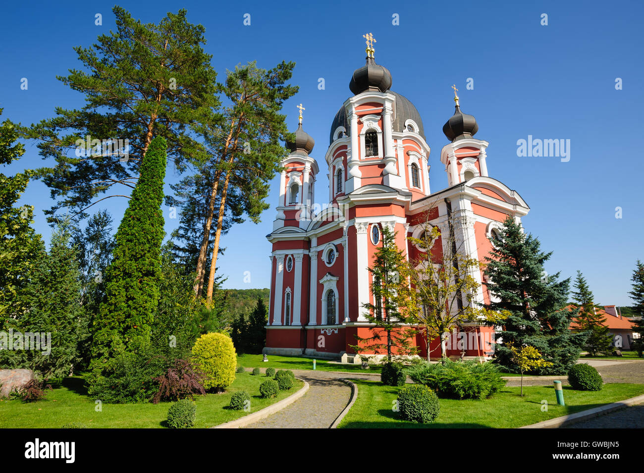 Curchi orthodoxe christliche Kloster, Moldawien Stockfoto