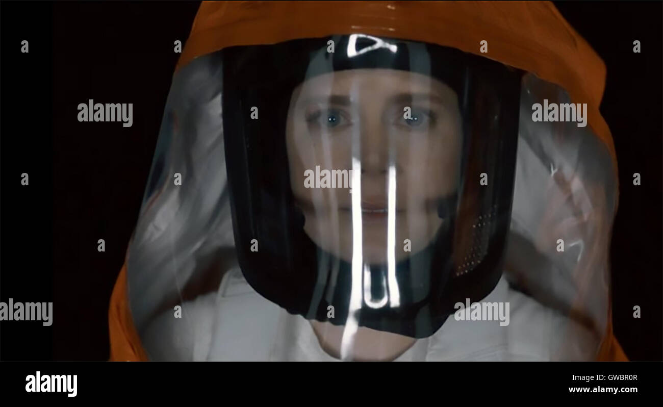 Ankunft 2016-27 Runden Unterhaltungsfilm mit Amy Adams Stockfoto