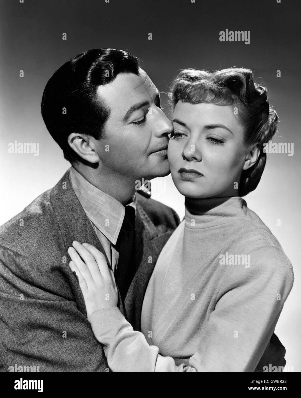 HOHE Wand 1947 MGM Film mit Audrey Totter und Robert Taylor Stockfoto