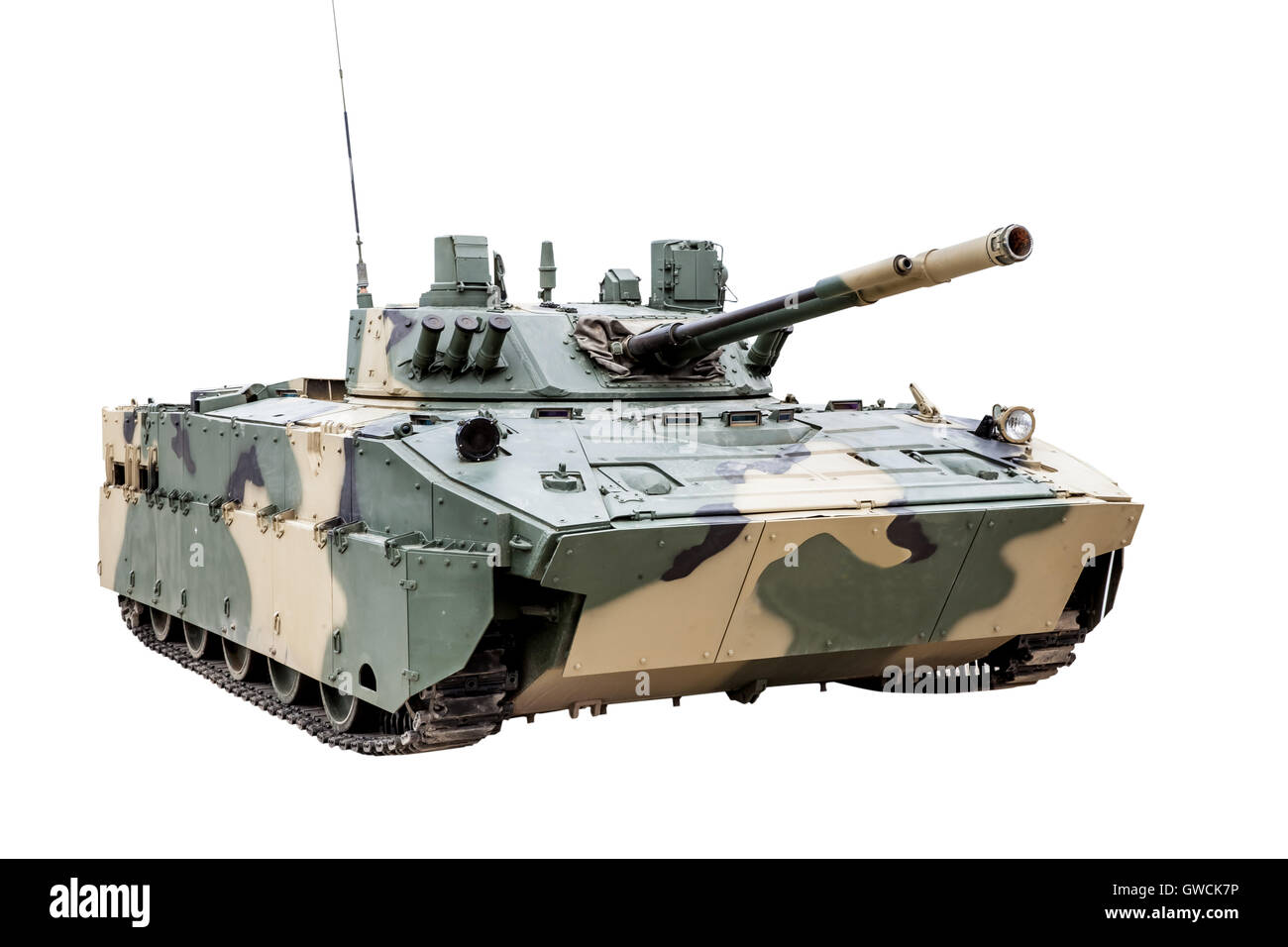 BMD-4 Combat Vehicle der Airborne isoliert Stockfoto