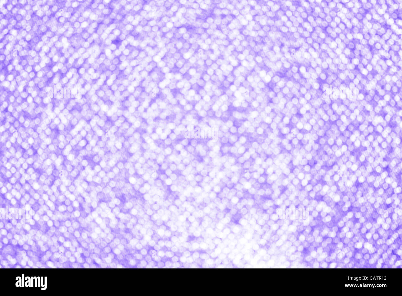 Unscharfe Lichter abstrakte samt und weißem Hintergrund. Stockfoto