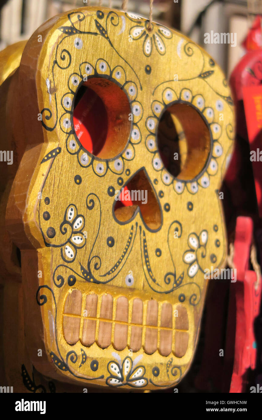 Halloween Shop-Display, NYC Stockfoto