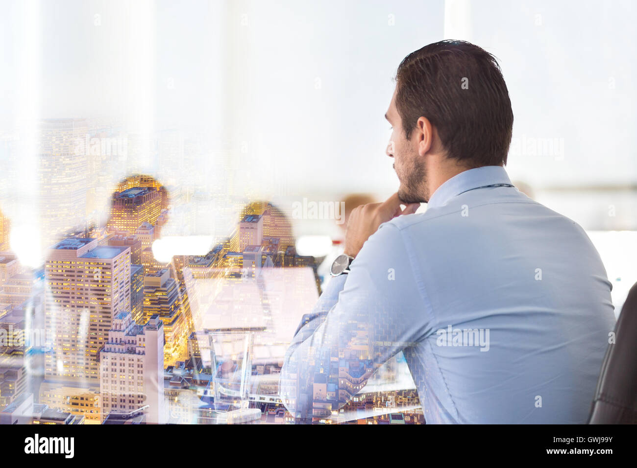 Corporate Business-Meeting. Stockfoto