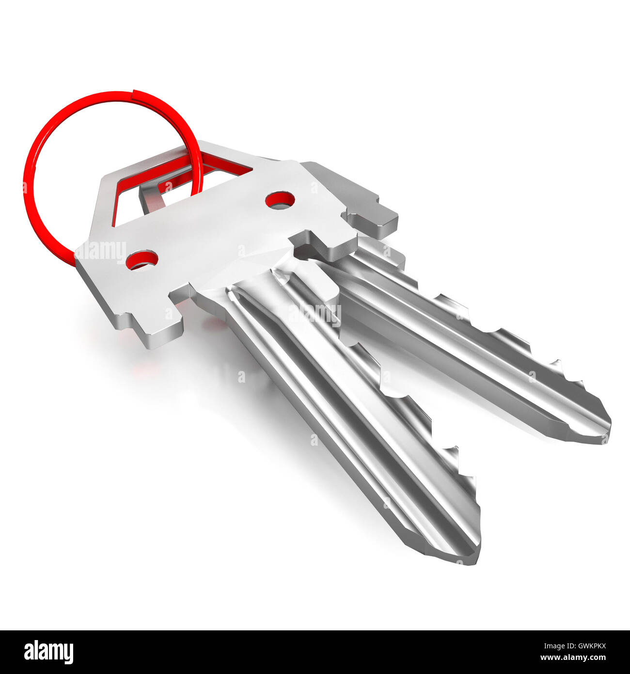 Show Car Security und Safety-Tasten Stockfoto