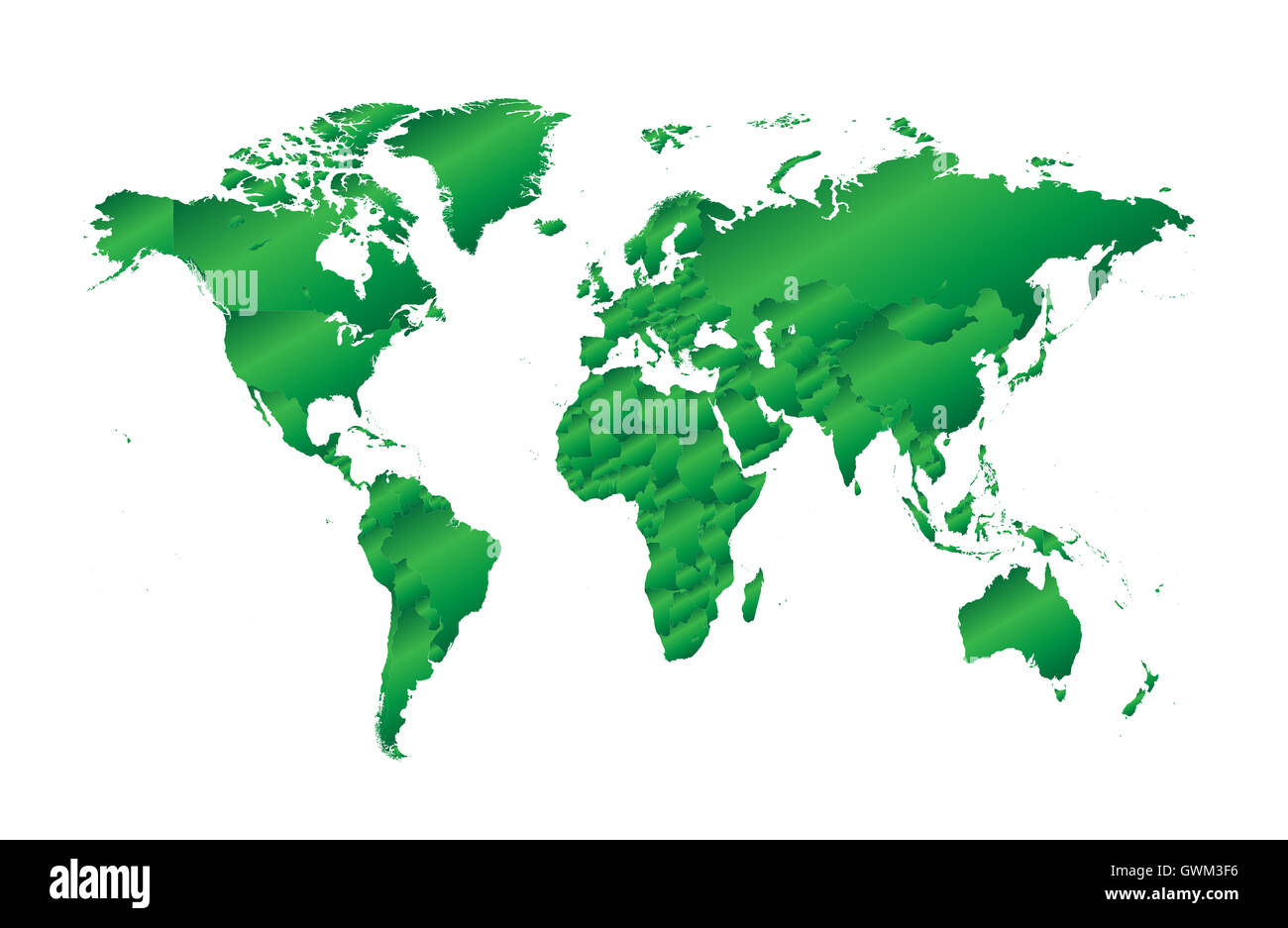 Welt Karte Infografik Stockfotografie - Alamy
