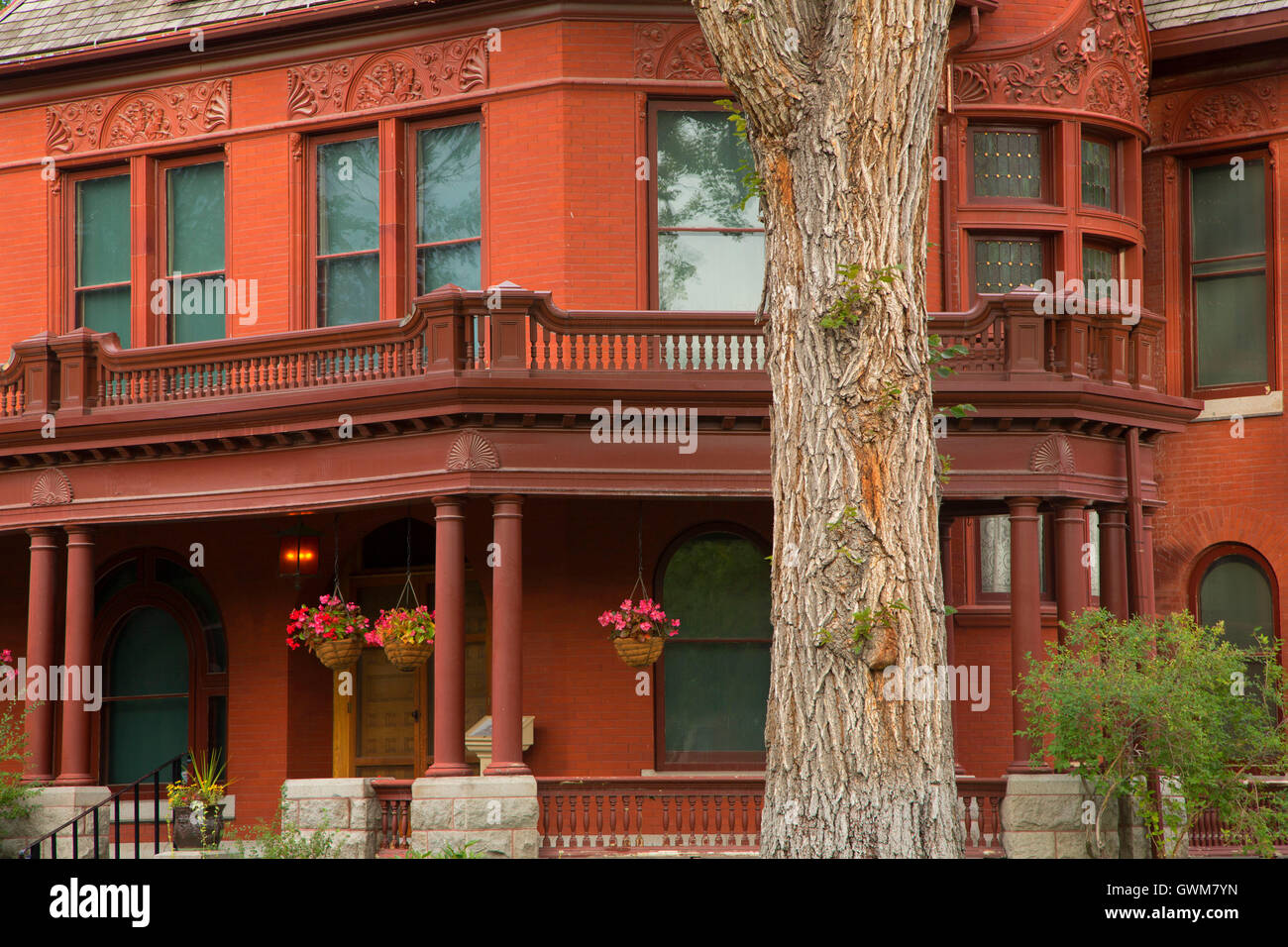 Original des Gouverneurs, Helena, Montana Stockfoto