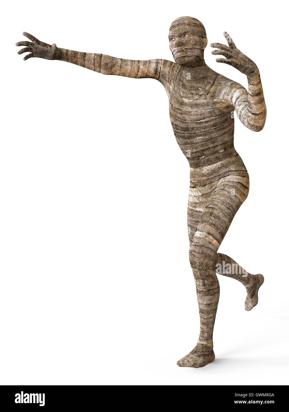Mumie 3D Illustration Stockfoto
