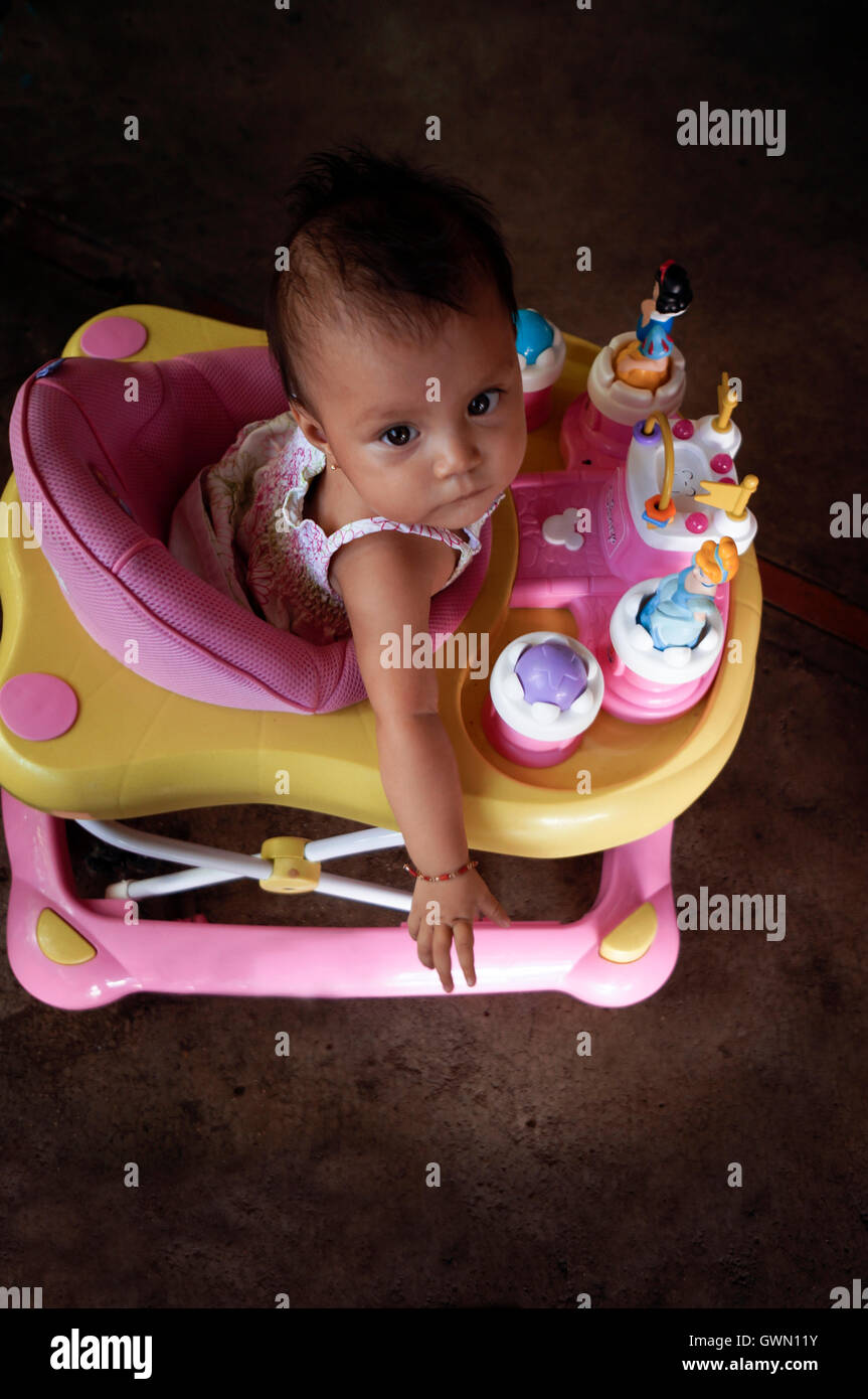 Mexikanisches Mädchen baby Stockfoto