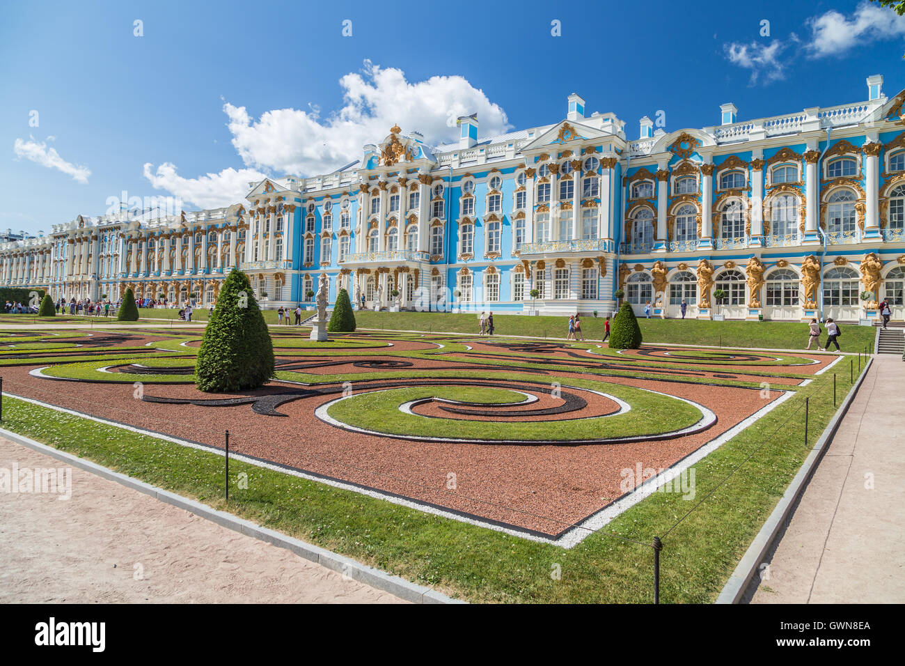 Russland, St. Petersburg, Catherine Park Stockfoto