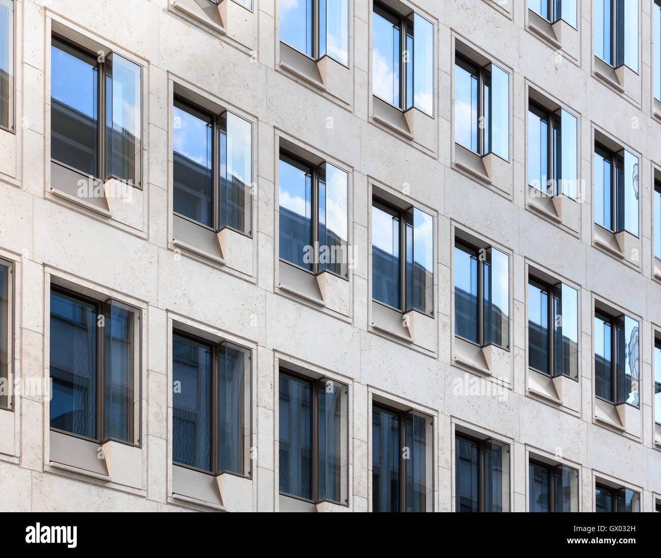 Abstrakte architektonischen Hintergrund Stockfoto