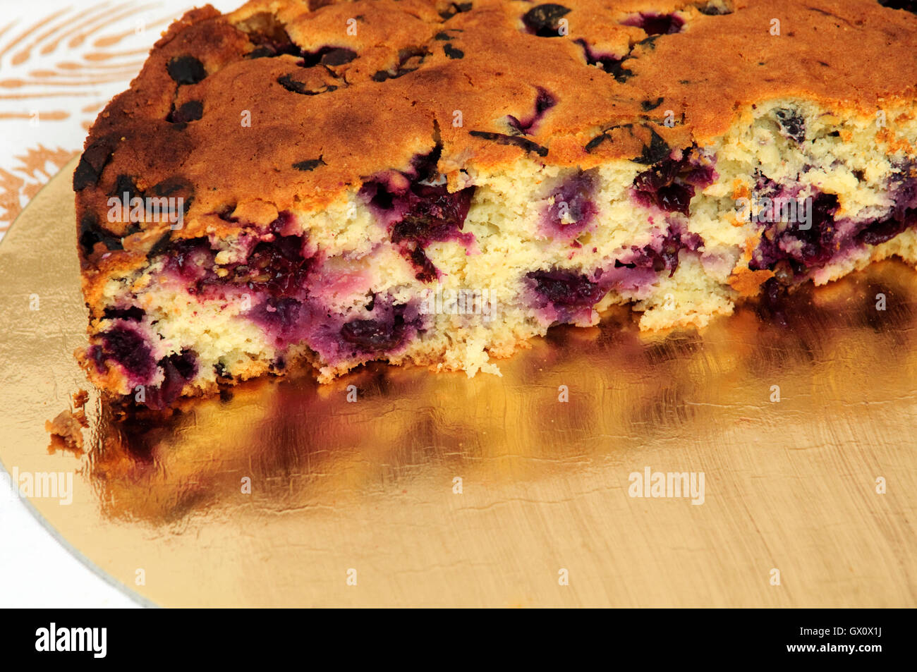 Festival der Torta Bertolina typische Herbst-Pie aus Crema, gefüllt mit schwarzen Trauben, Crema, Lombardei, Italien Stockfoto