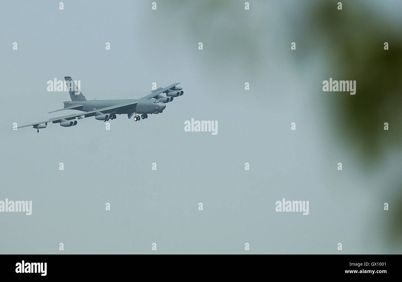 US-strategische Bomber b-52 Stratofortress Stockfoto