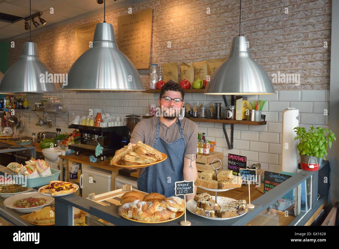 Das ArthousekreativCafe. Eastbourne. England. UK Stockfotografie Alamy