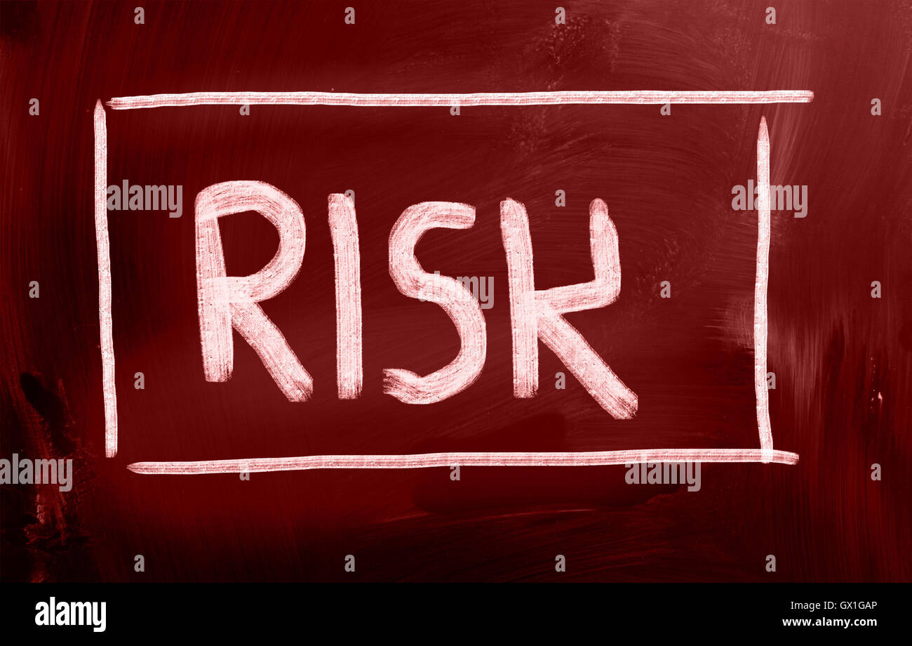 Risk-Konzept Stockfoto