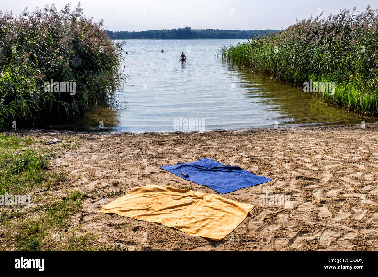 Stolpsee See, Himmelpfort, Brandenburg, Deutschland. 13. September 2016